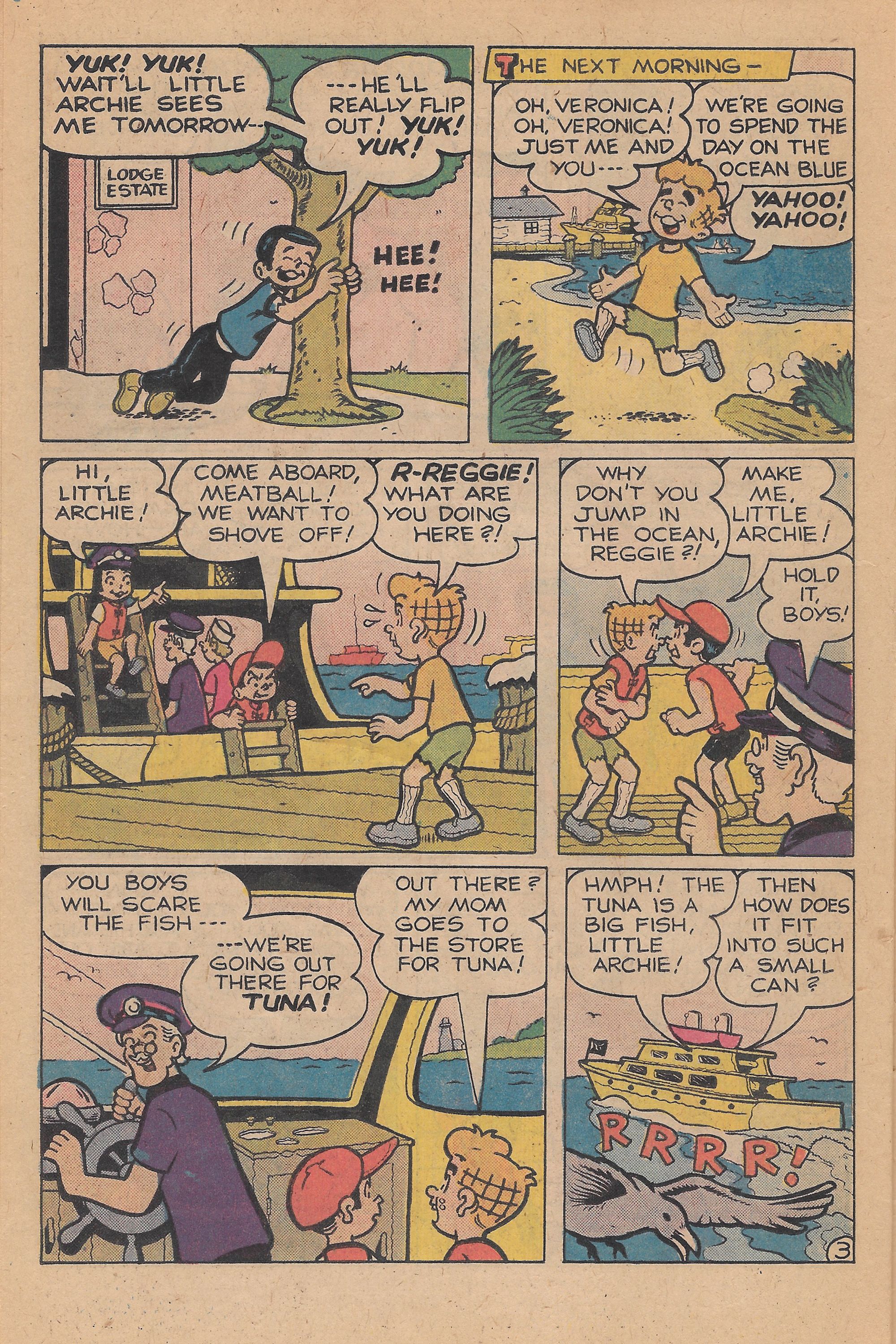 Read online Archie's TV Laugh-Out comic -  Issue #53 - 22
