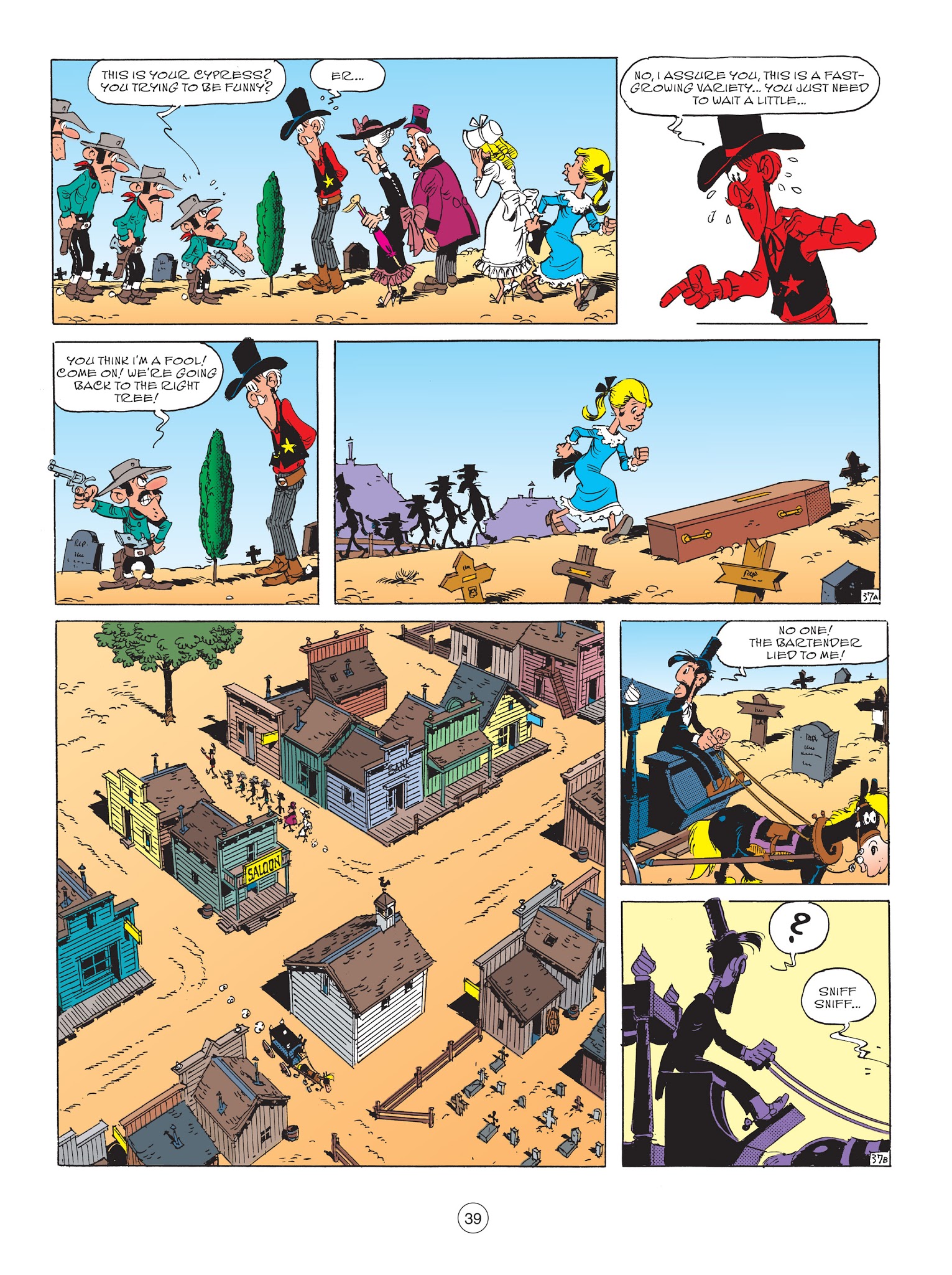 Read online A Lucky Luke Adventure comic -  Issue #64 - 40