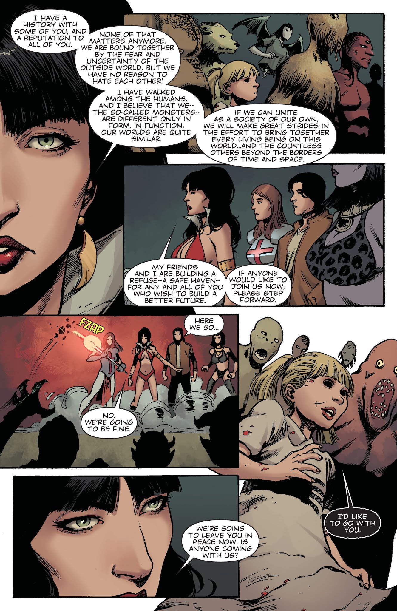 Read online Vampirella: The Dynamite Years Omnibus comic -  Issue # TPB 2 (Part 4) - 34