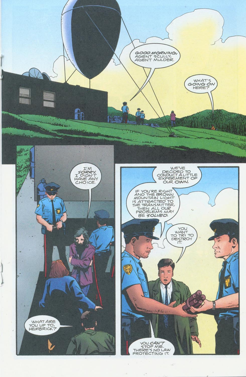 Read online The X-Files (1995) comic -  Issue #19 - 19