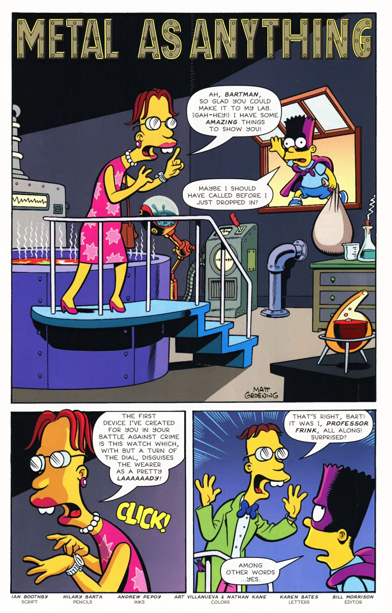 Read online Bongo Comics Presents Simpsons Super Spectacular comic -  Issue #12 - 21