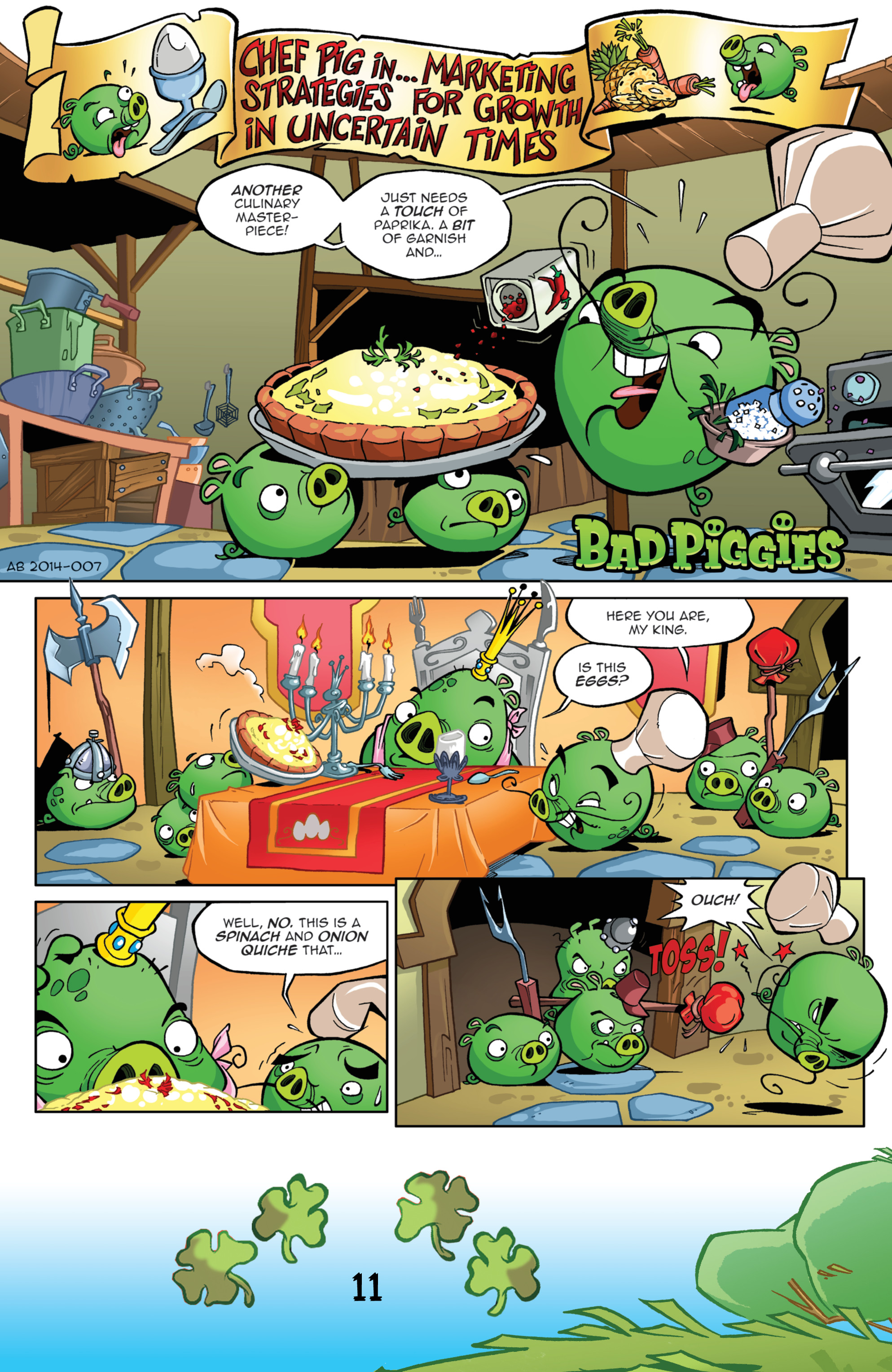 Read online Angry Birds Comics (2016) comic -  Issue #3 - 13