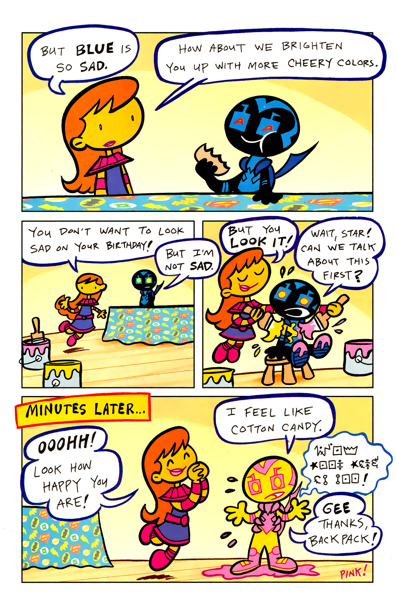 Read online Tiny Titans comic -  Issue #8 - 9