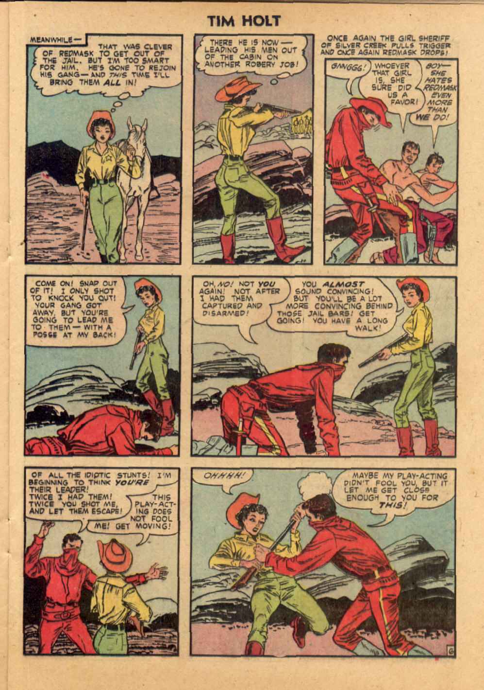 Read online Tim Holt comic -  Issue #32 - 15
