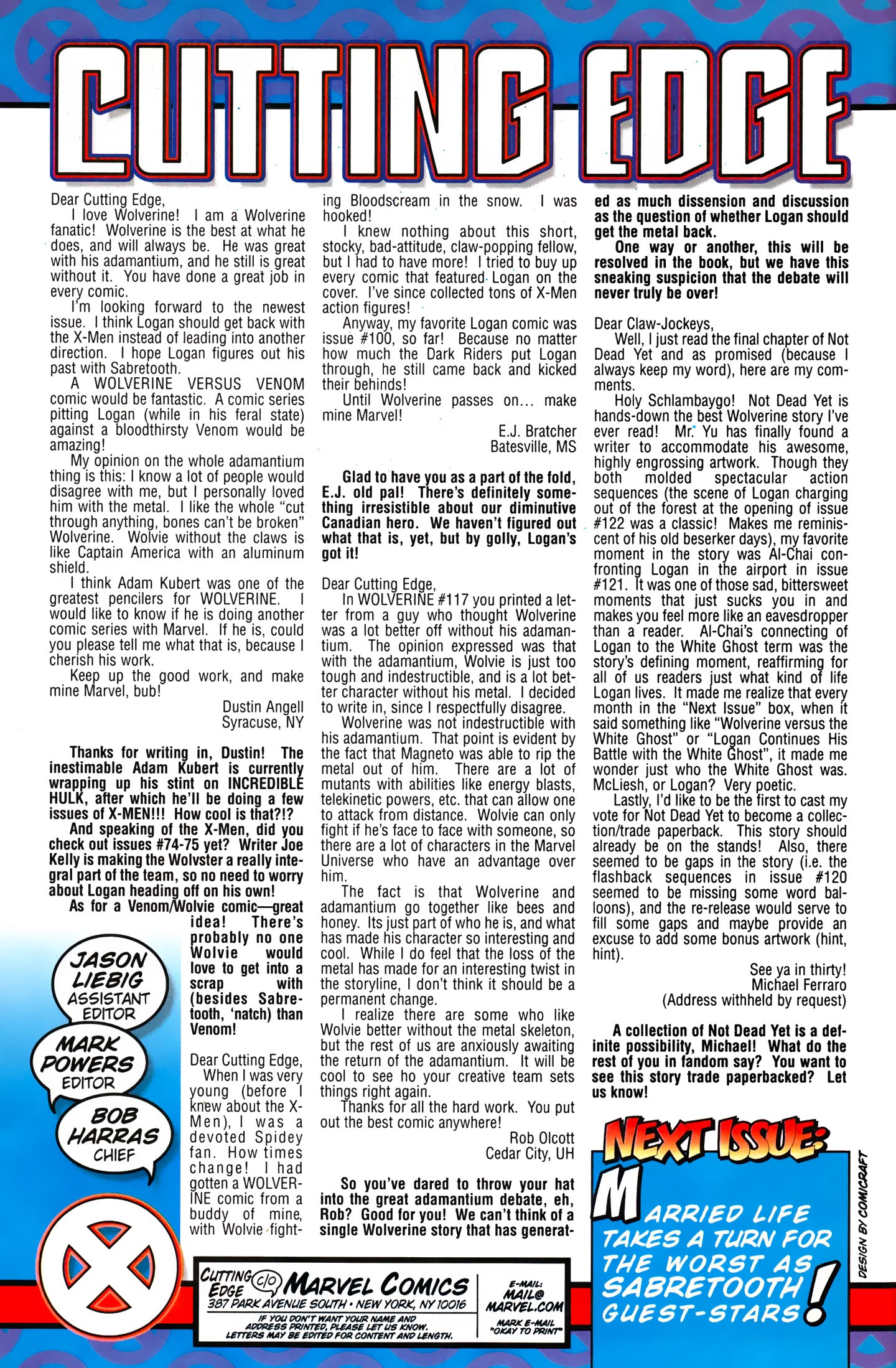 Read online Wolverine (1988) comic -  Issue #125 - 40