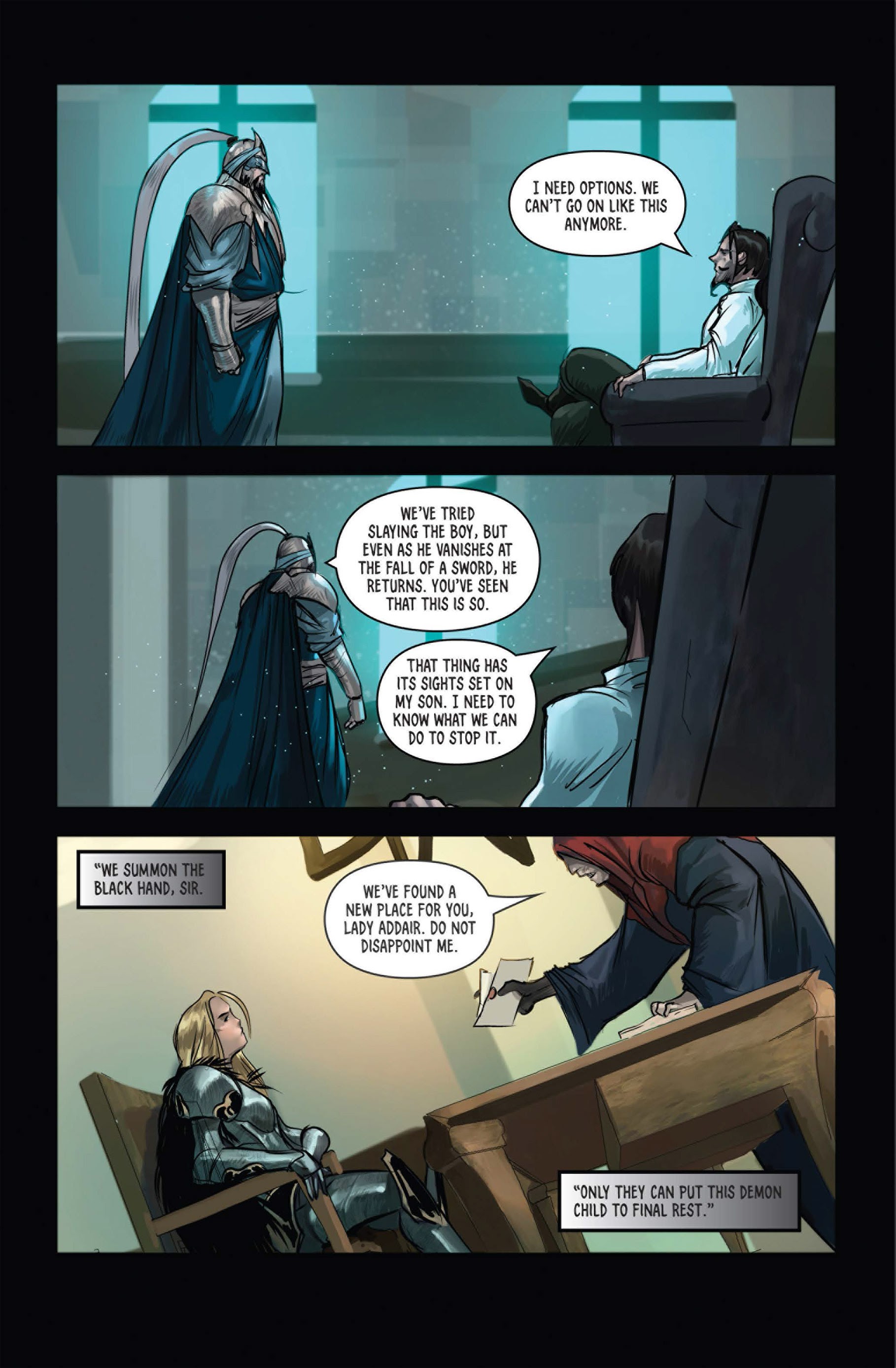 Read online The Black Hand comic -  Issue #1 - 22