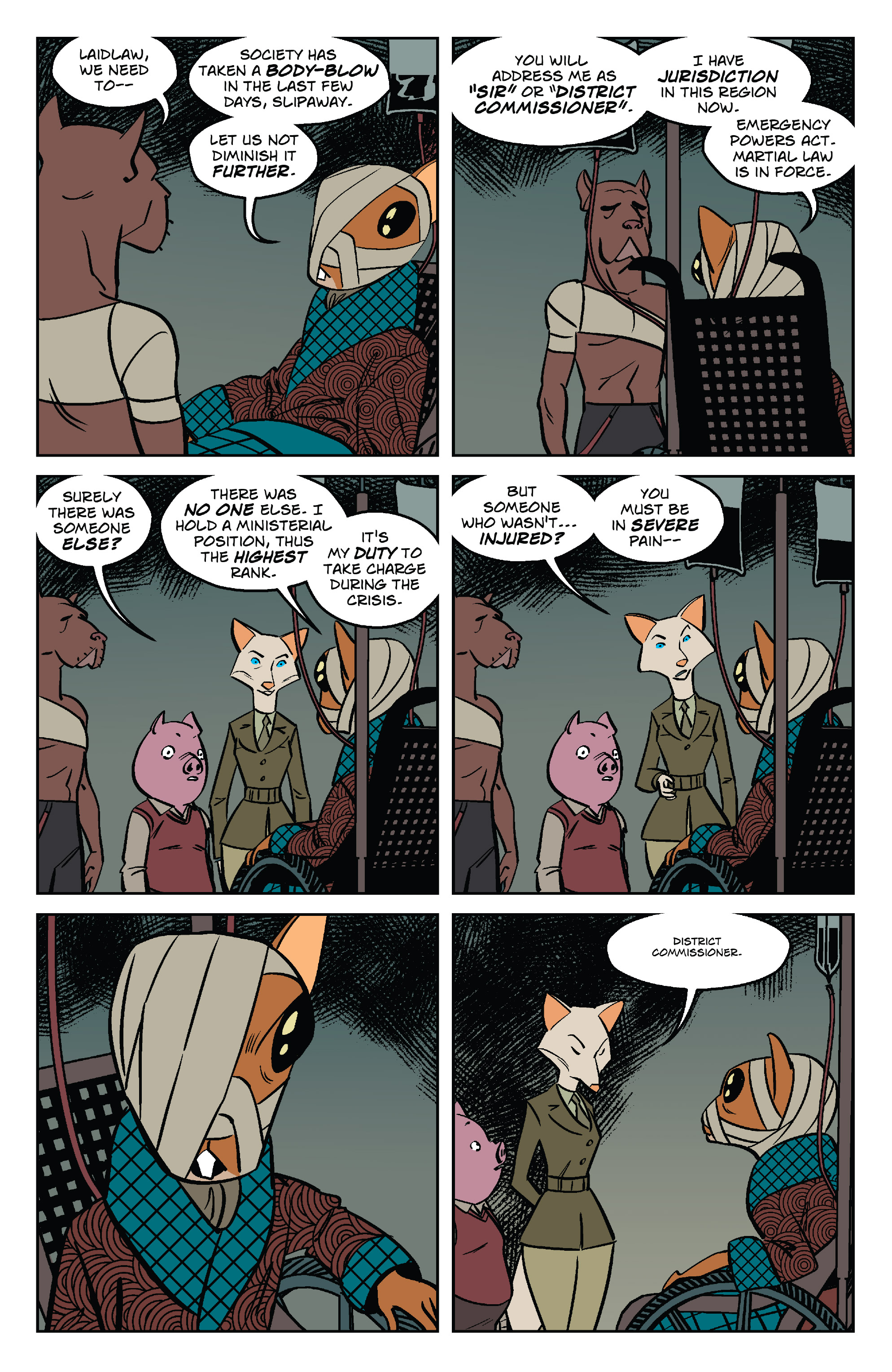 Read online Wild's End: Journey's End comic -  Issue # TPB (Part 1) - 61