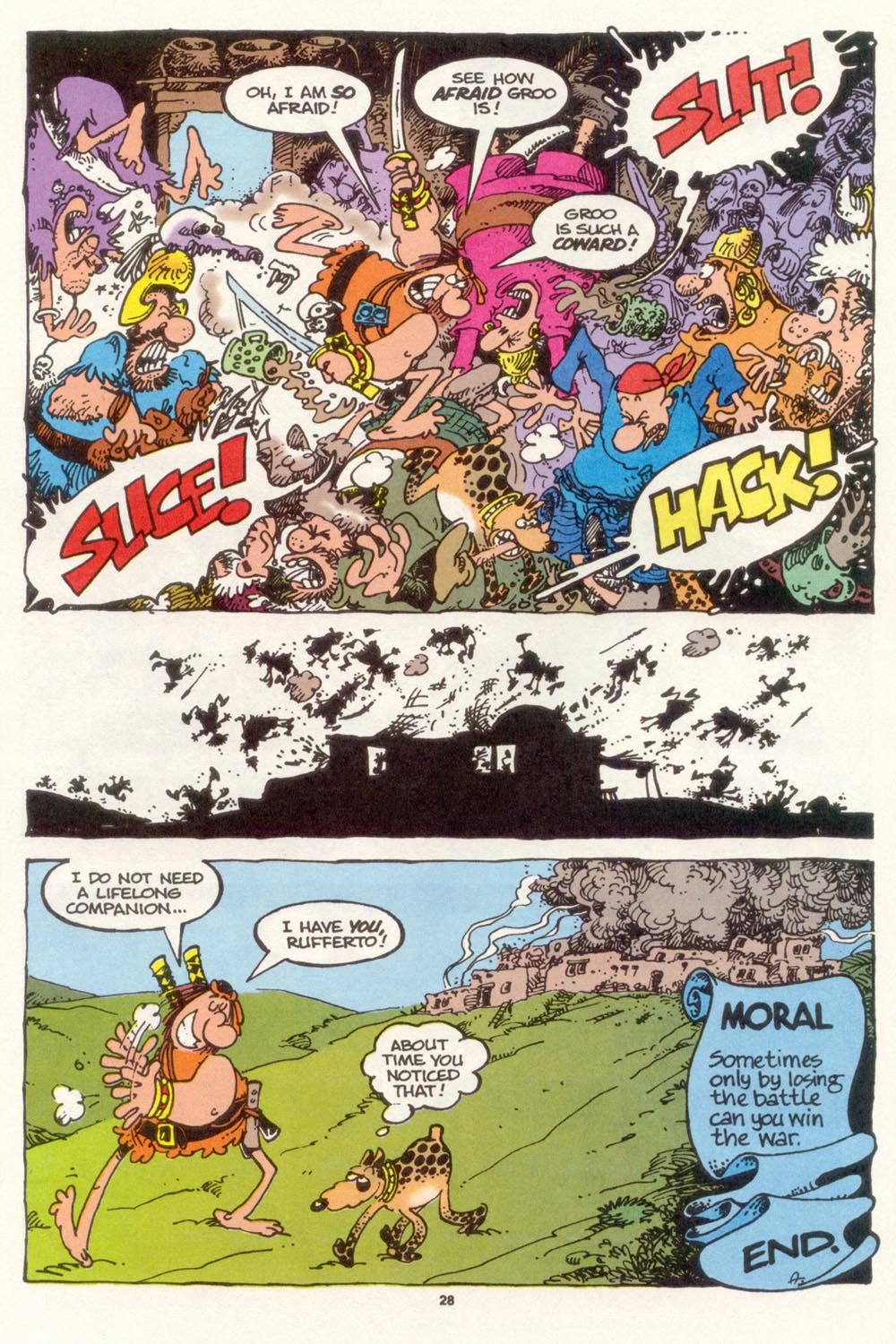 Read online Sergio Aragonés Groo the Wanderer comic -  Issue #117 - 30