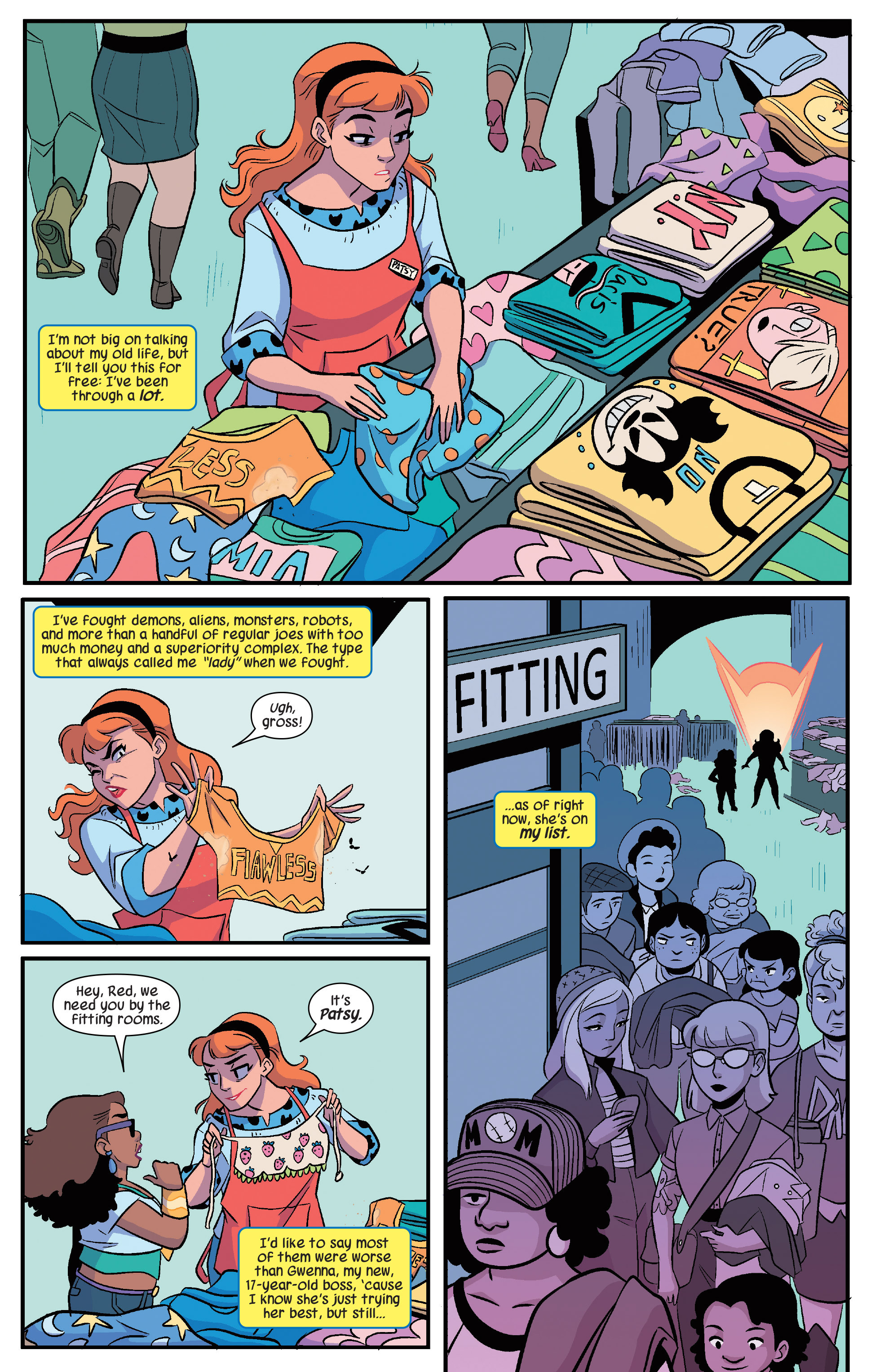 Read online Patsy Walker, A.K.A. Hellcat! comic -  Issue #2 - 4
