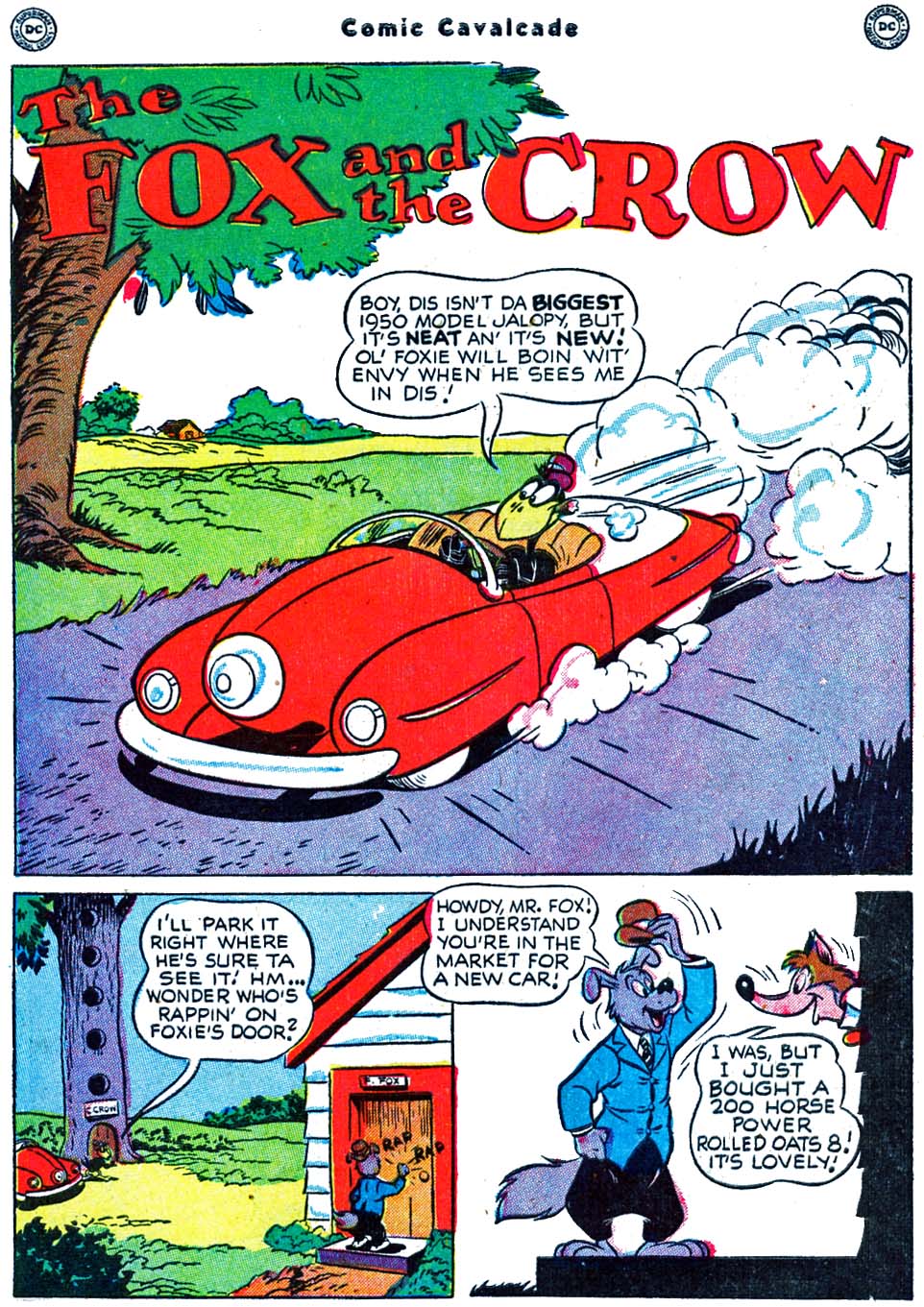 Read online Comic Cavalcade comic -  Issue #39 - 3
