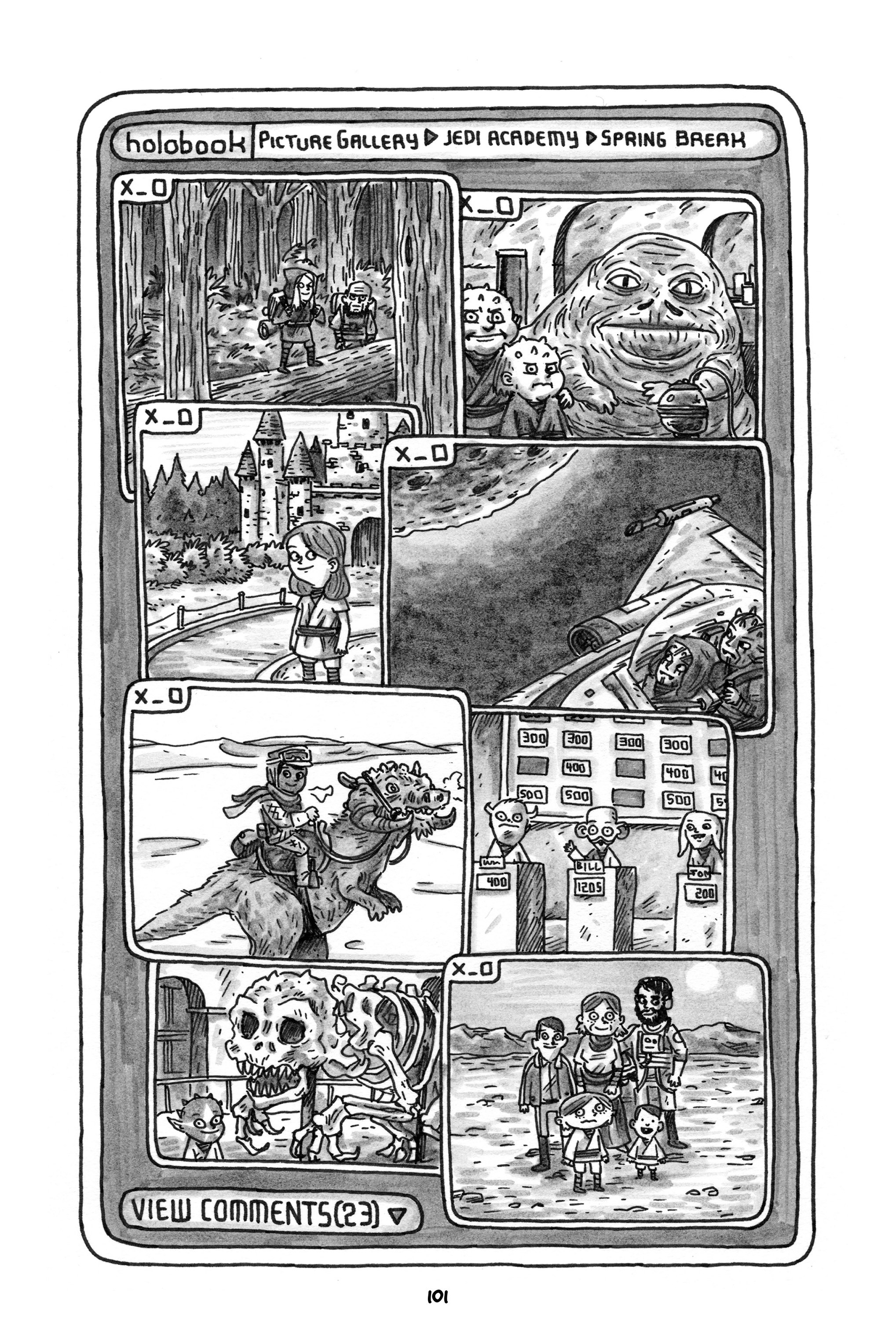 Read online Jedi Academy comic -  Issue # TPB 1 (Part 2) - 4