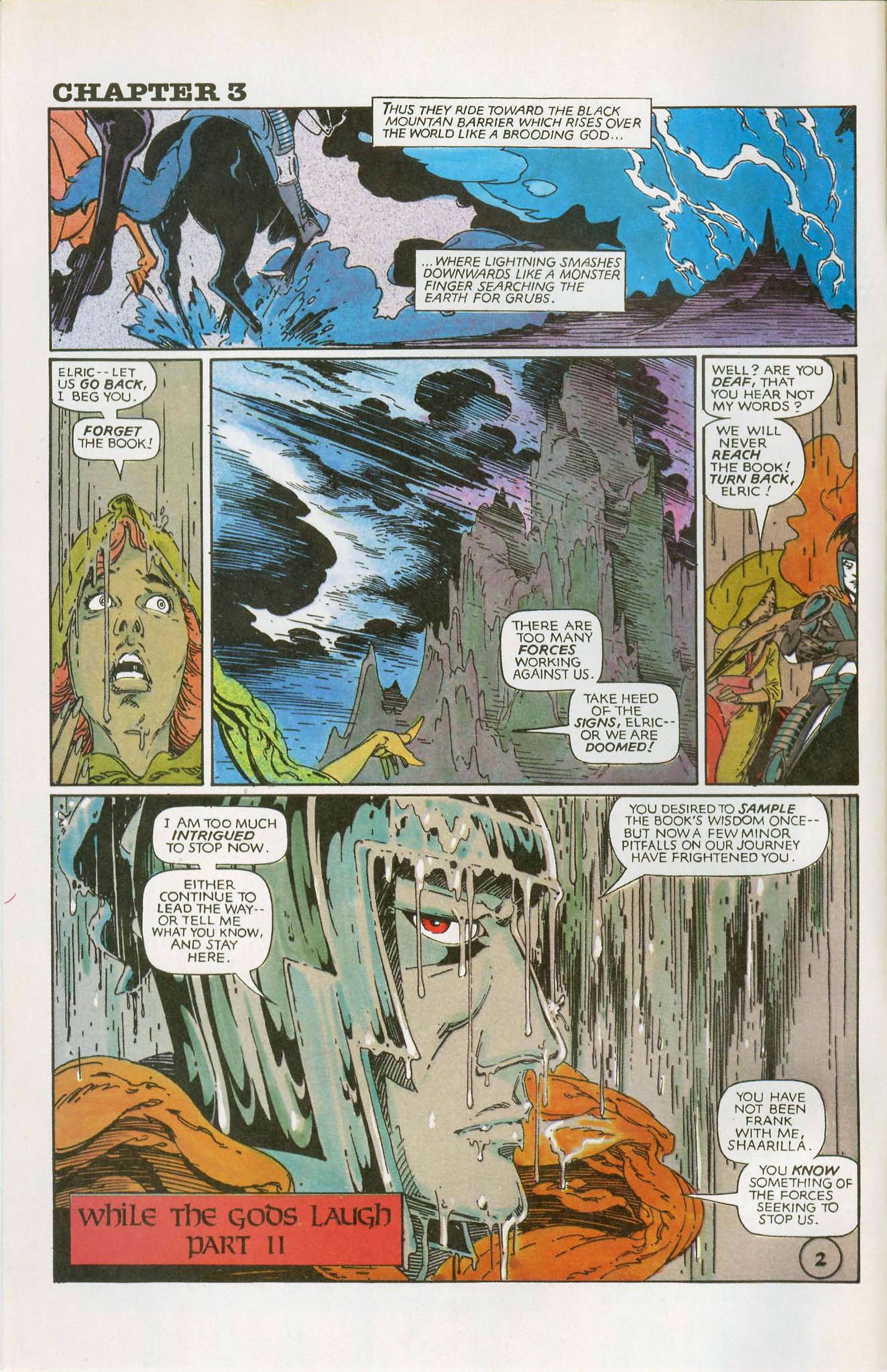 Read online Elric: Weird of the White Wolf comic -  Issue #3 - 4