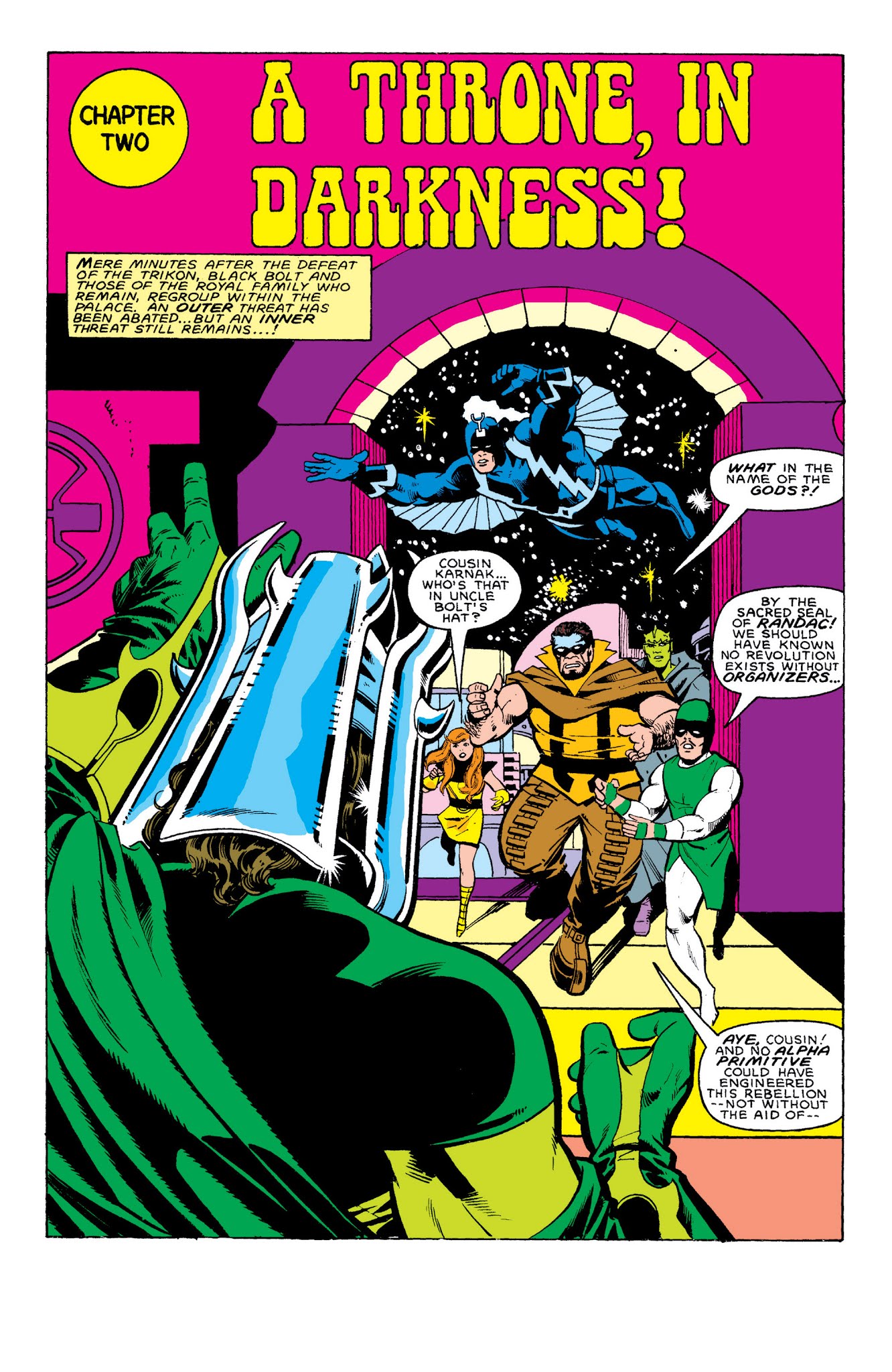 Read online Inhumans: By Right of Birth comic -  Issue # TPB - 87