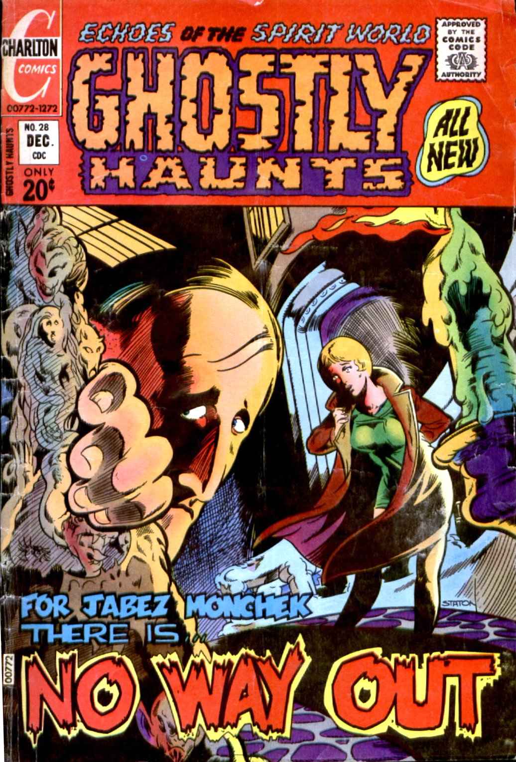 Read online Ghostly Haunts comic -  Issue #28 - 1
