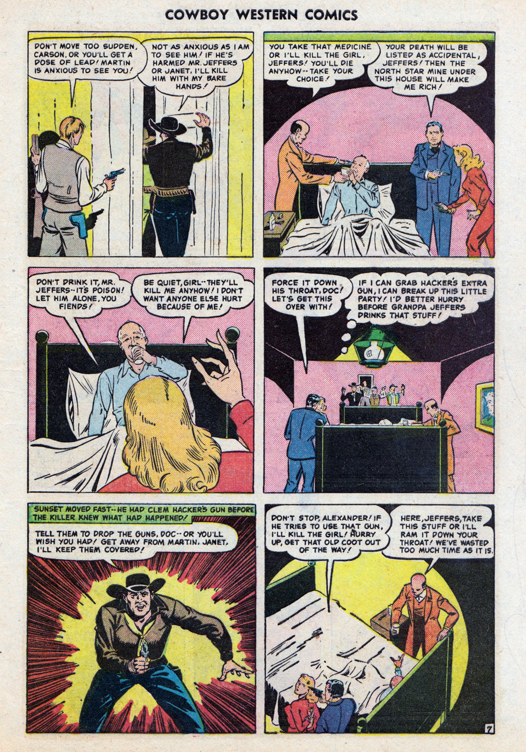 Read online Cowboy Western Comics (1948) comic -  Issue #28 - 9