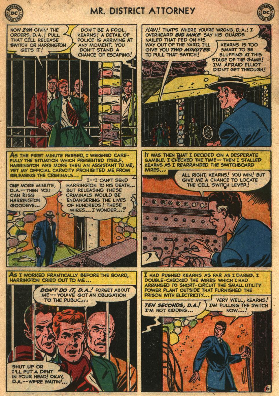 Read online Mr. District Attorney comic -  Issue #26 - 8