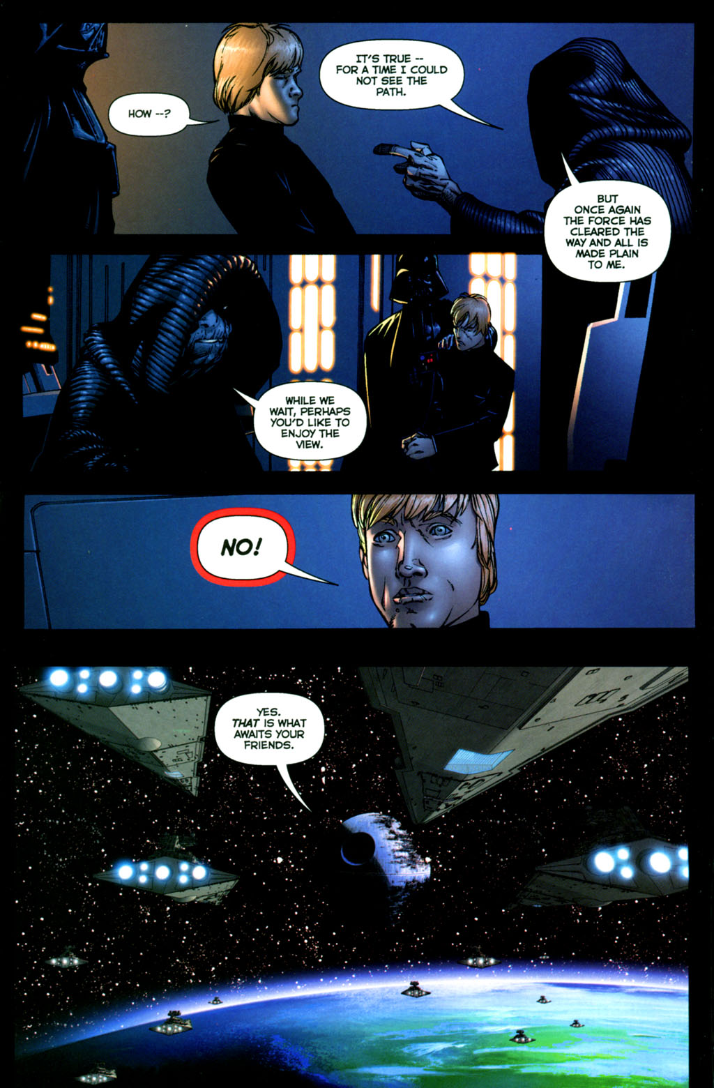 Read online Star Wars: Infinities - Return of the Jedi comic -  Issue #3 - 5