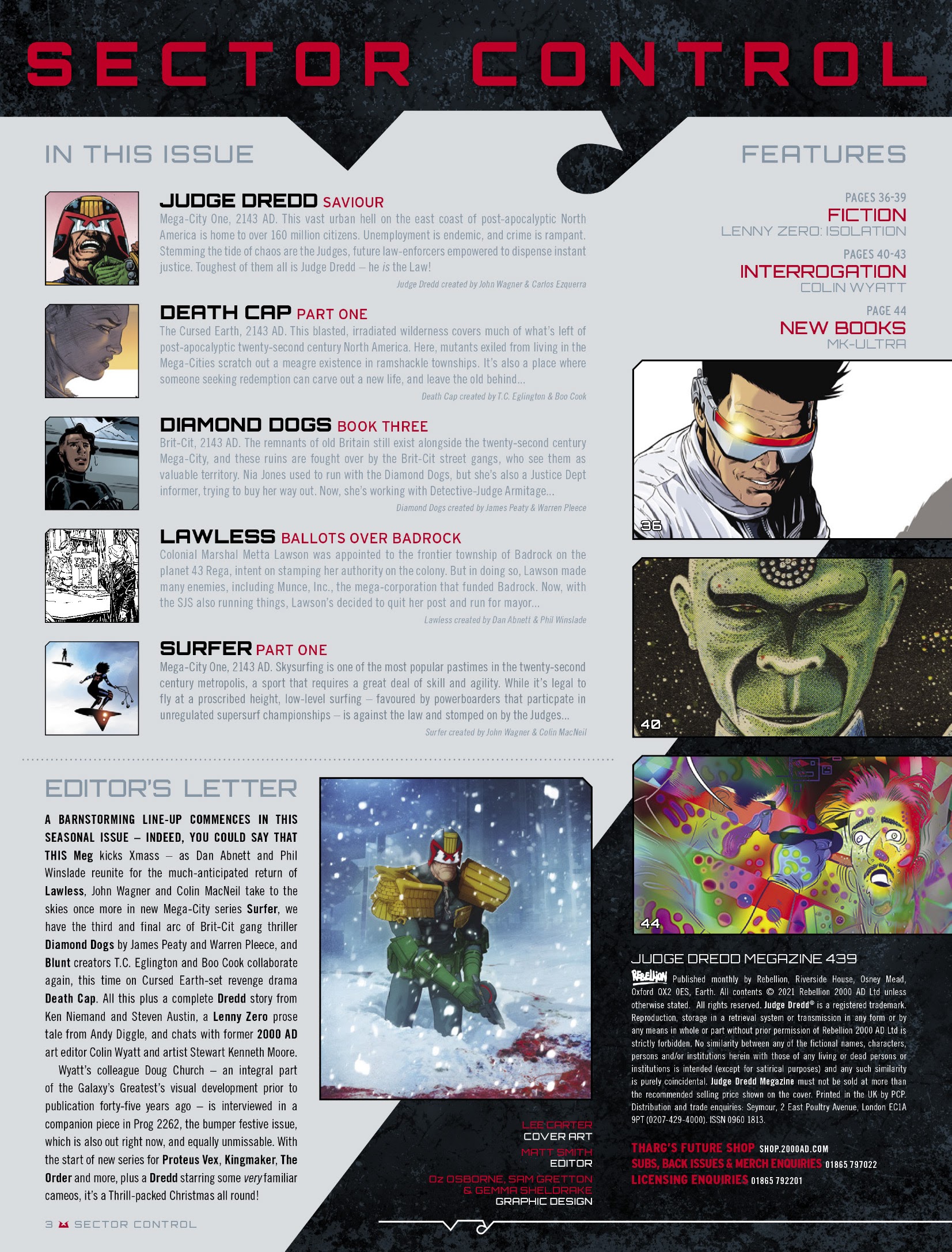 Read online Judge Dredd Megazine (Vol. 5) comic -  Issue #439 - 3