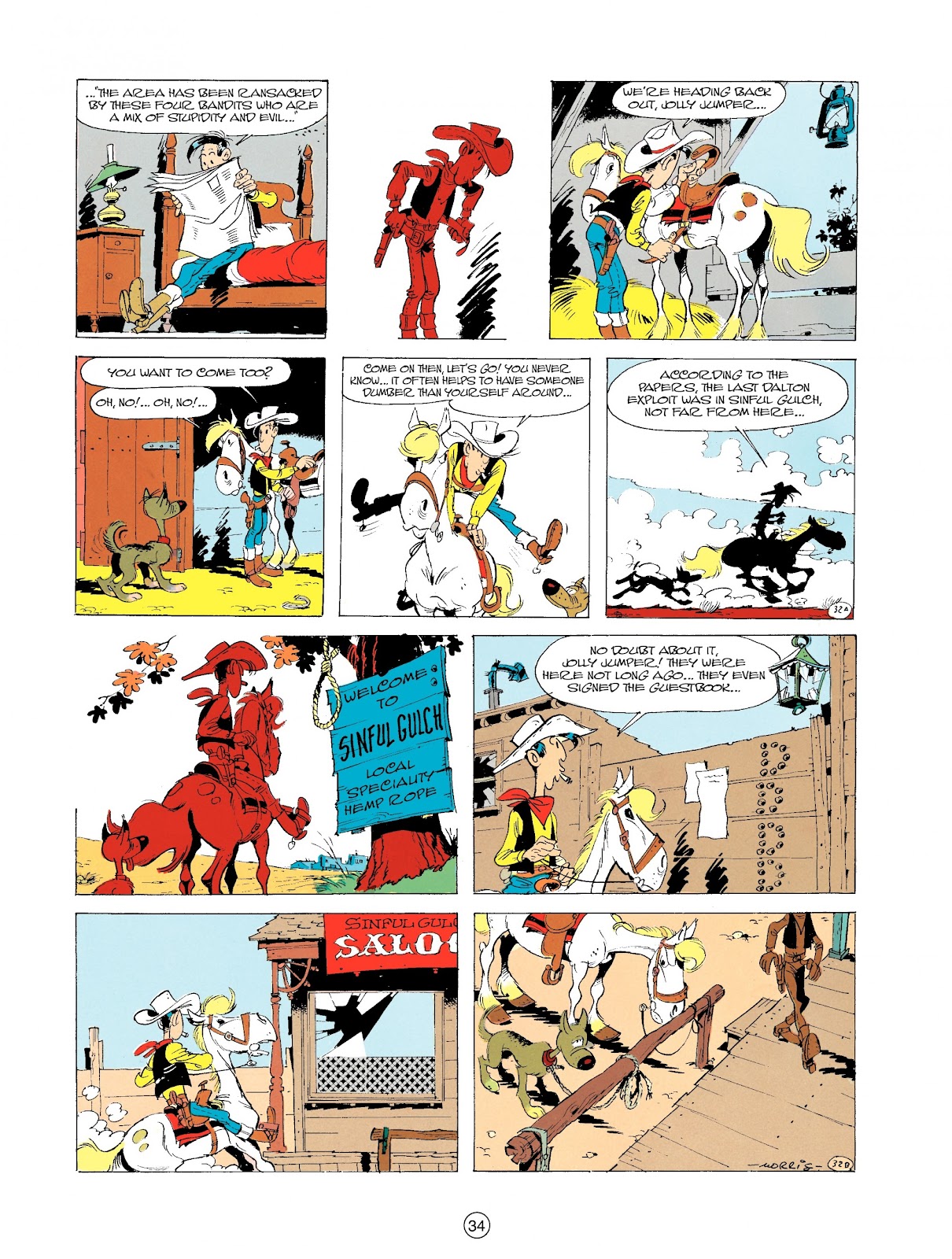 A Lucky Luke Adventure issue 19 - Page 34