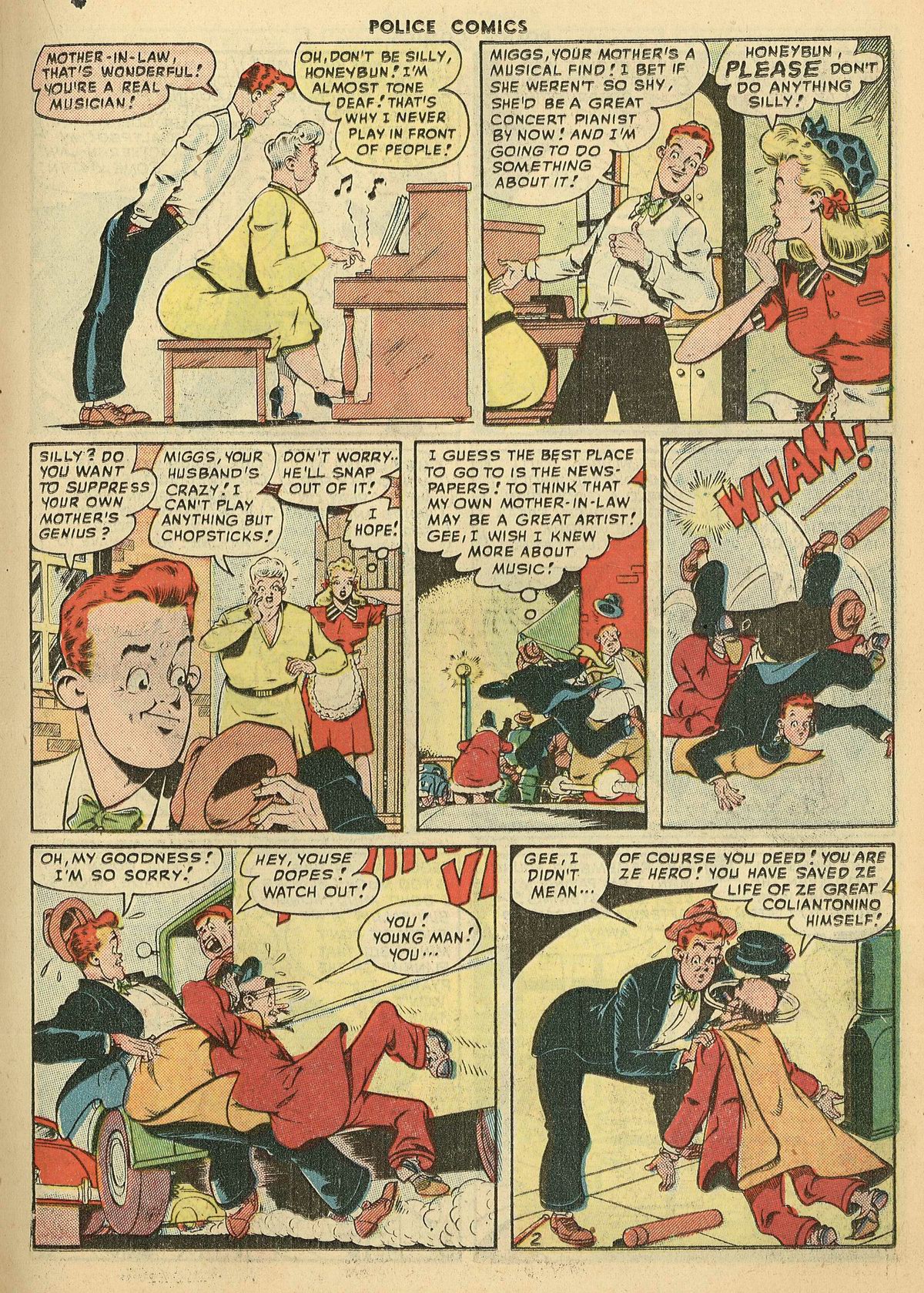 Read online Police Comics comic -  Issue #82 - 21