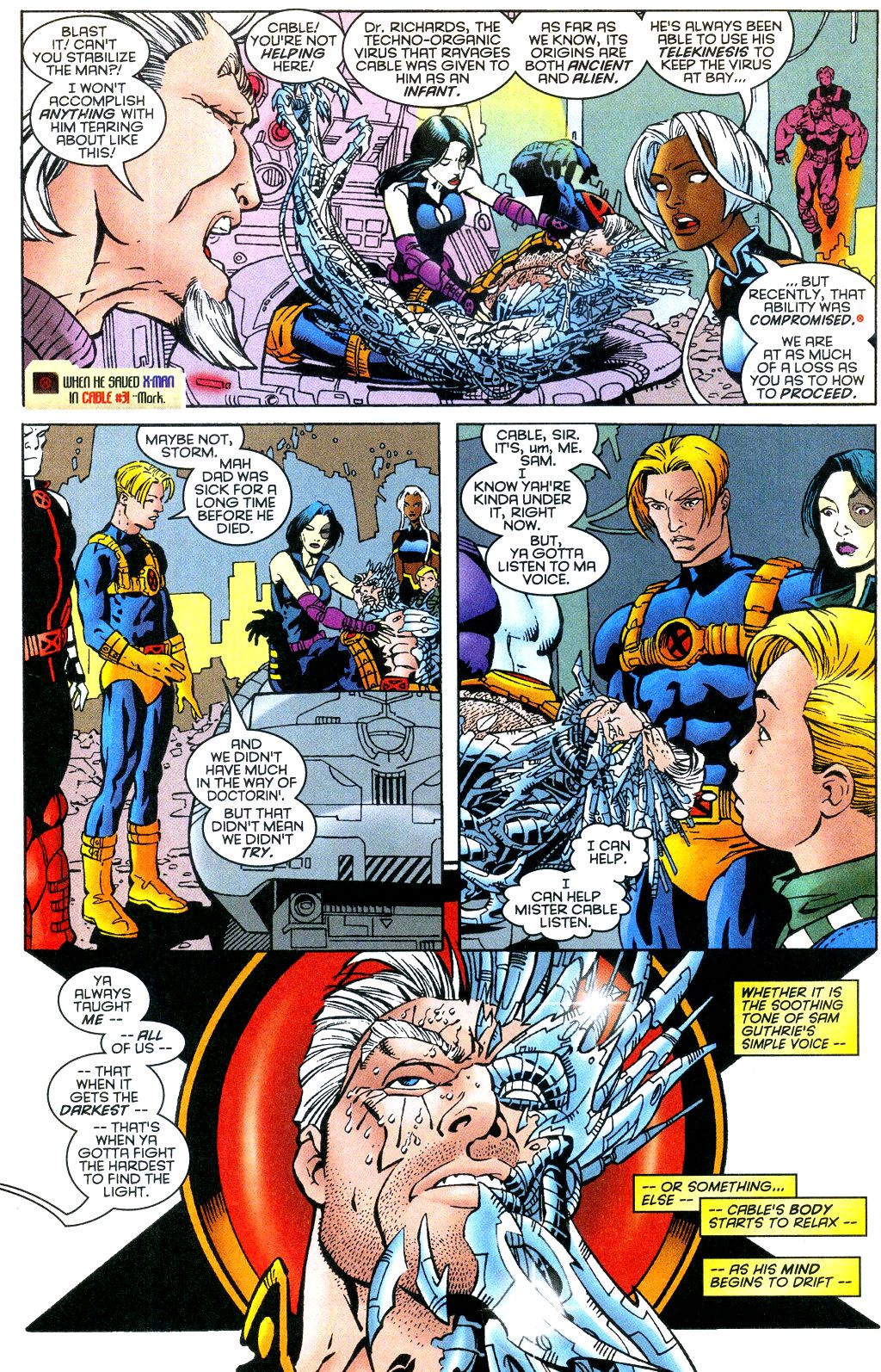 Read online Cable (1993) comic -  Issue #36 - 7