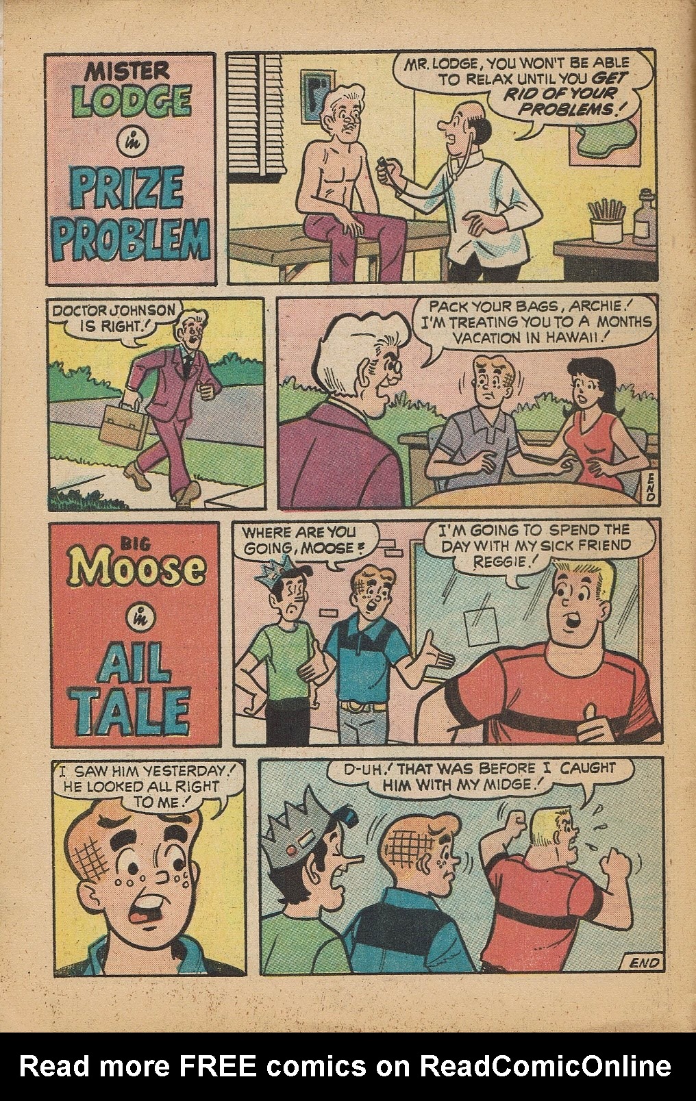 Read online Archie's Joke Book Magazine comic -  Issue #179 - 4