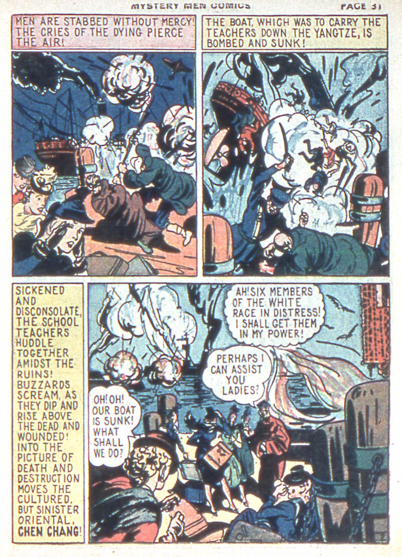 Read online Mystery Men Comics comic -  Issue #7 - 33
