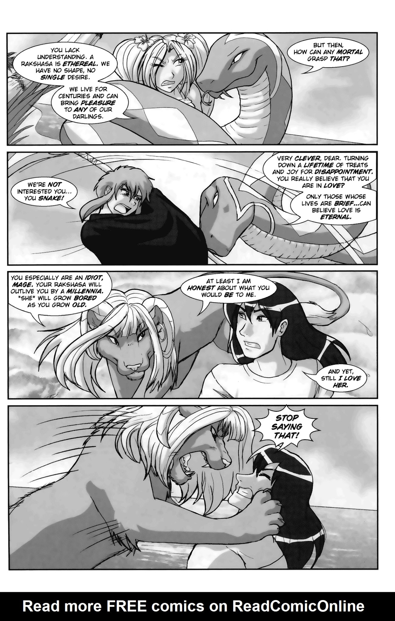 Read online Gold Digger/Ninja High School: Maidens of Twilight comic -  Issue #4 - 16