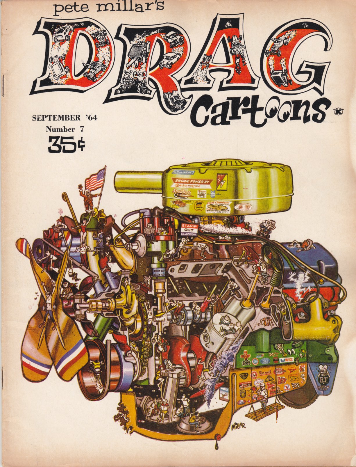 Read online Drag Cartoons comic -  Issue #7 - 1