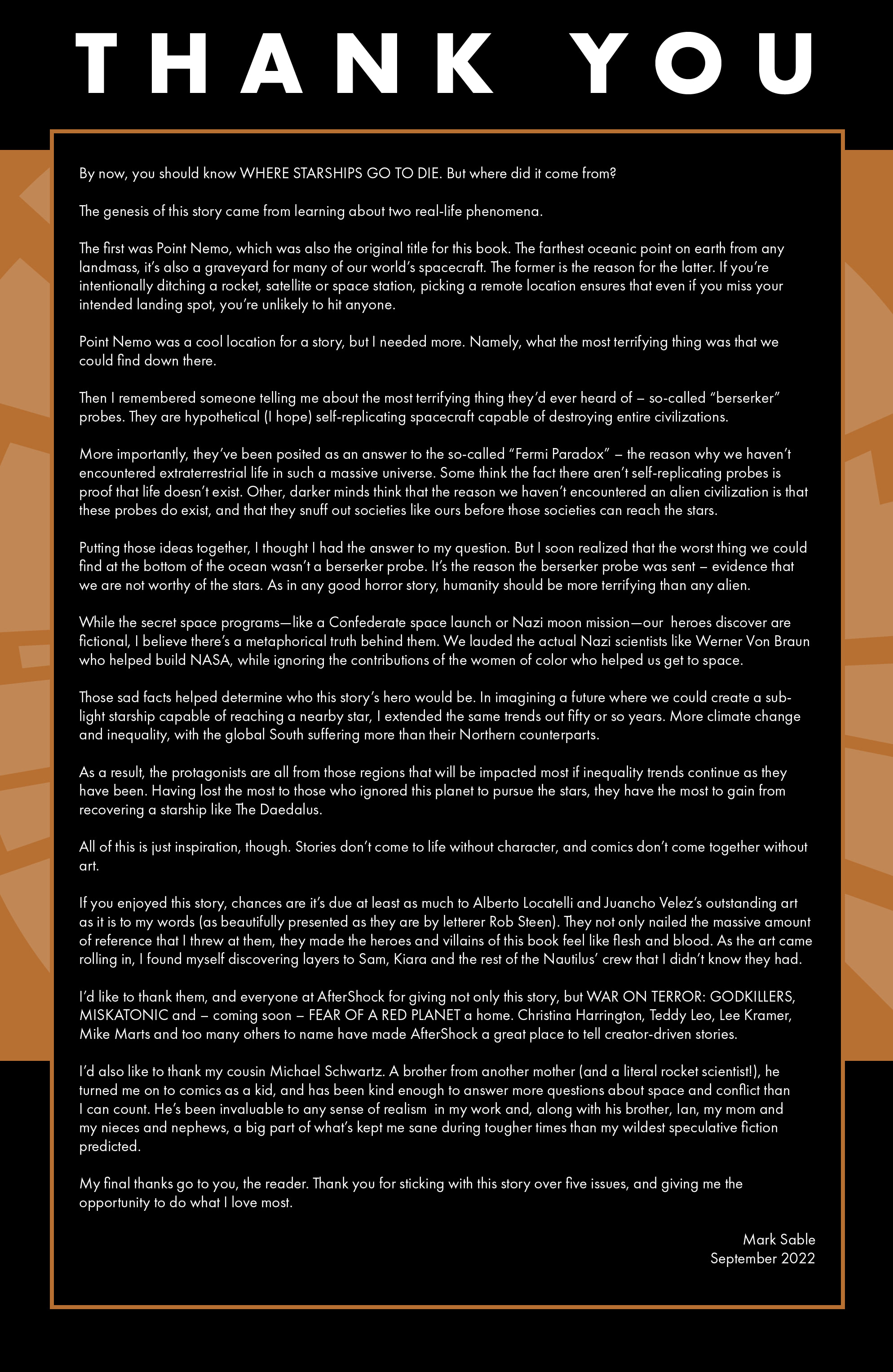 Read online Where Starships Go to Die comic -  Issue #5 - 23