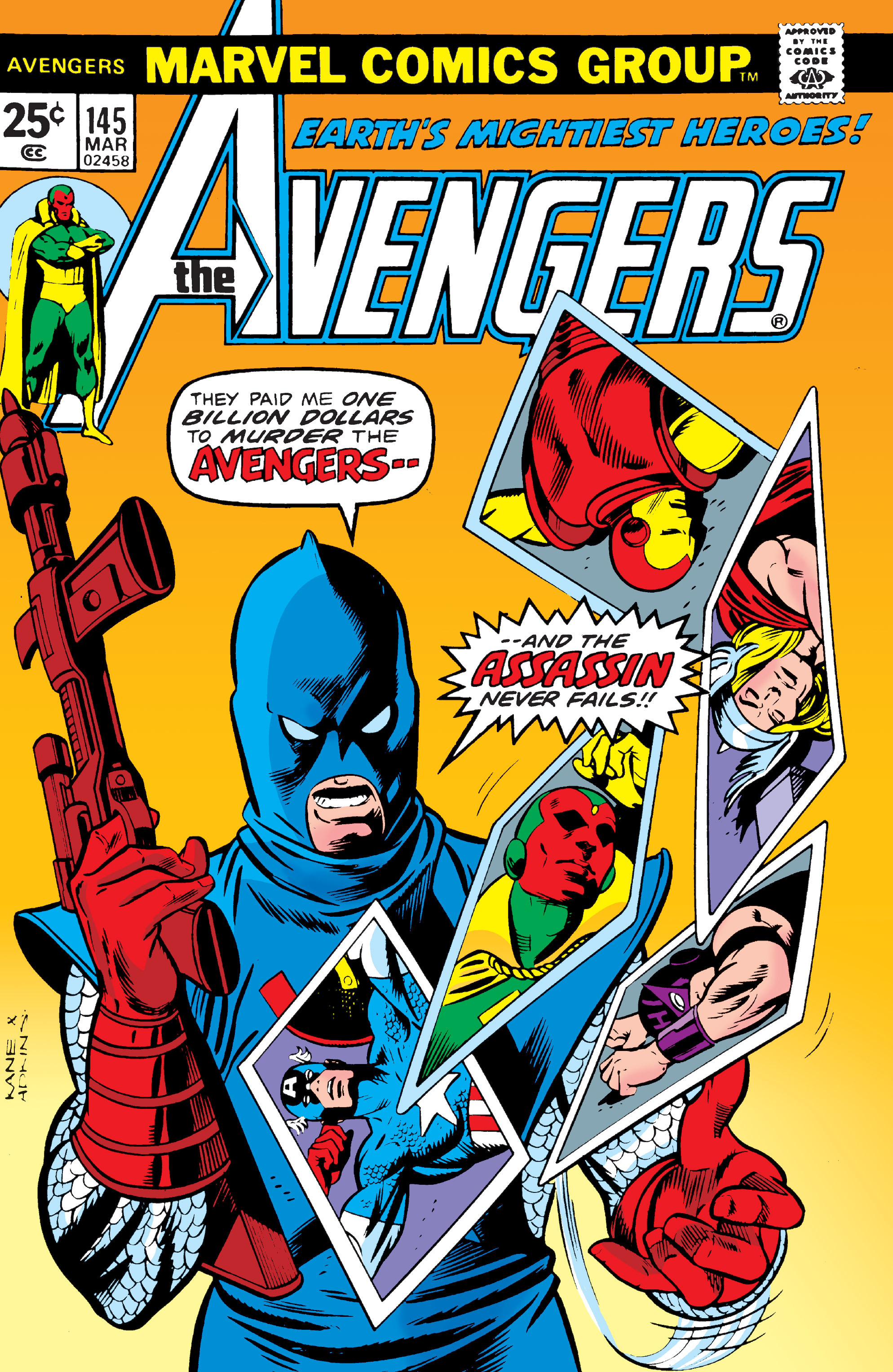 Read online The Avengers (1963) comic -  Issue #145 - 1