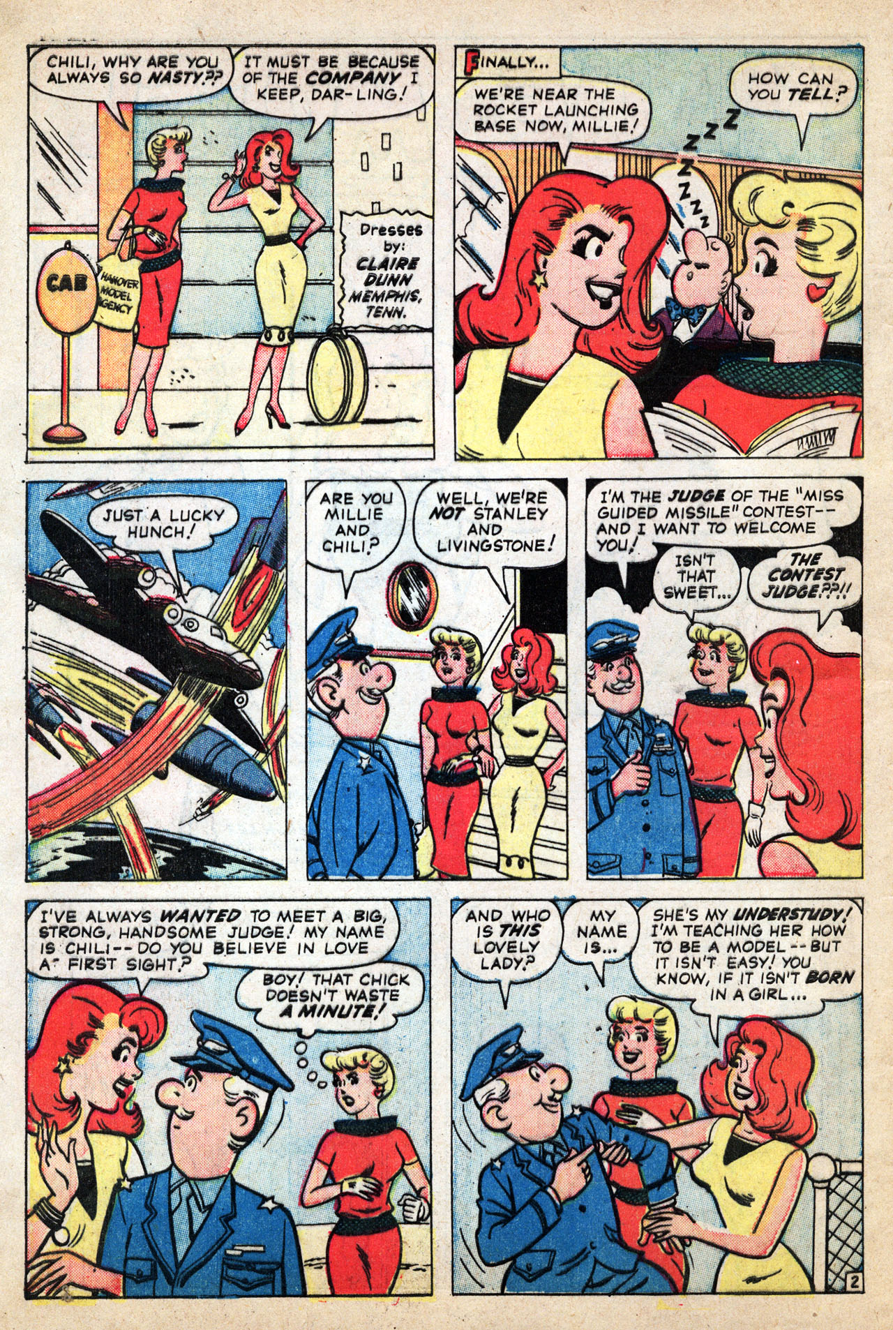Read online Millie the Model comic -  Issue #93 - 4
