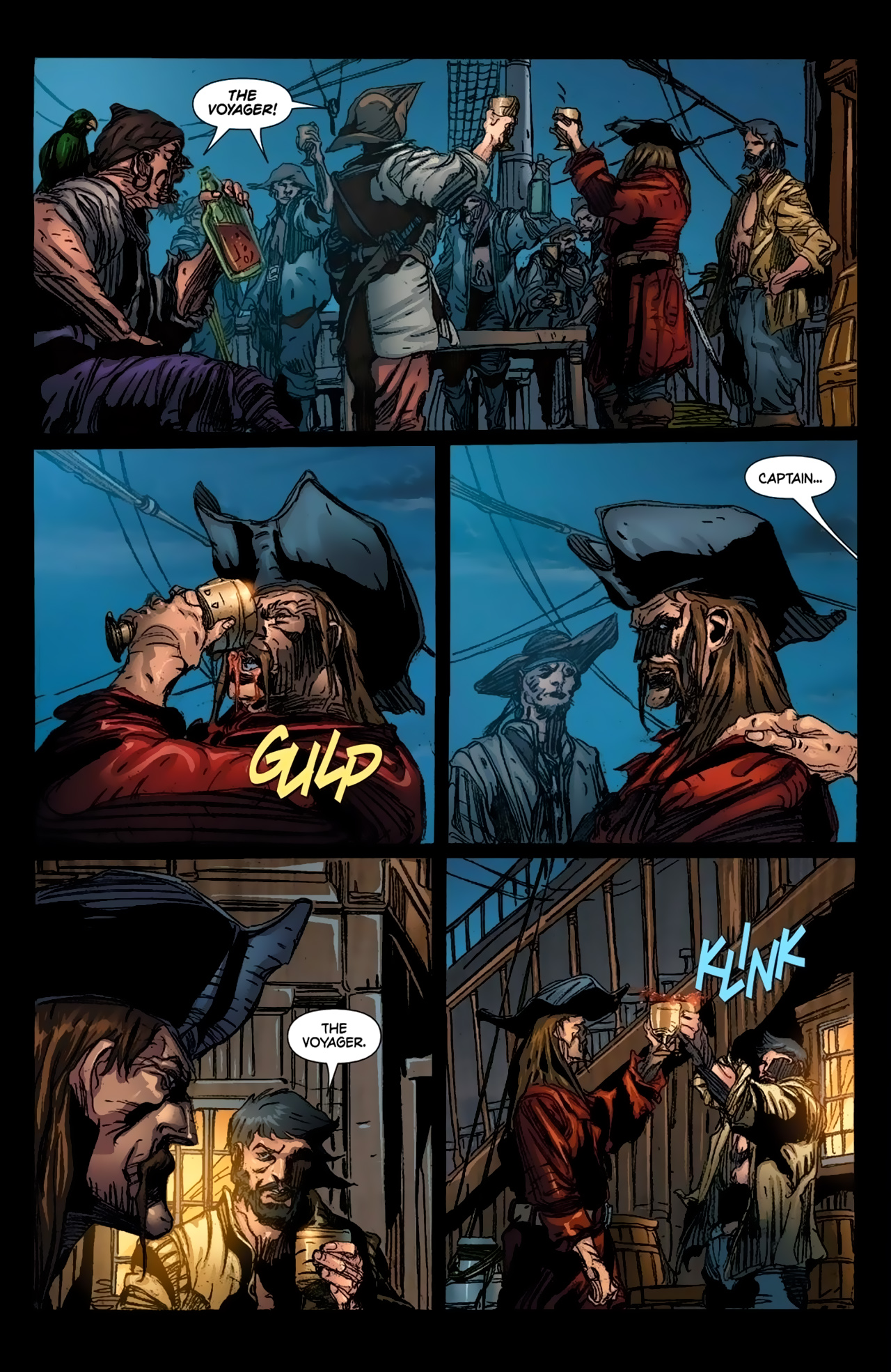 Read online Blackbeard: Legend of the Pyrate King comic -  Issue #3 - 16