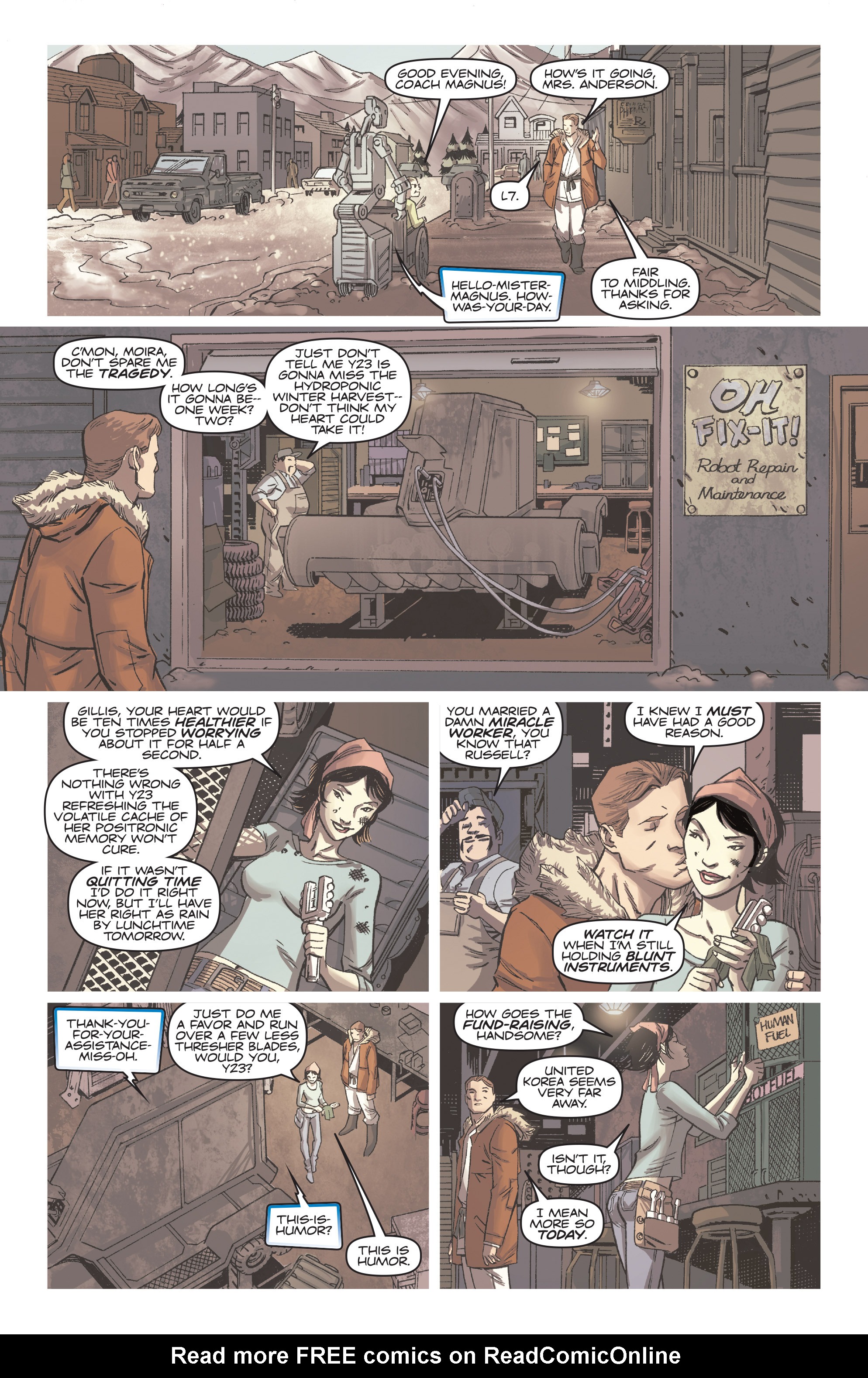 Read online Magnus Robot Fighter (2014) comic -  Issue #1 - 6