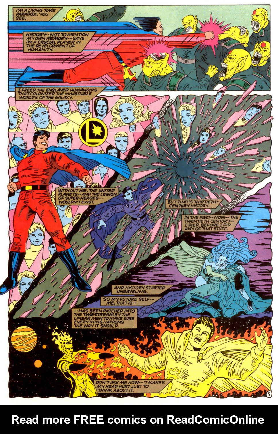 Read online Valor (1992) comic -  Issue #20 - 5