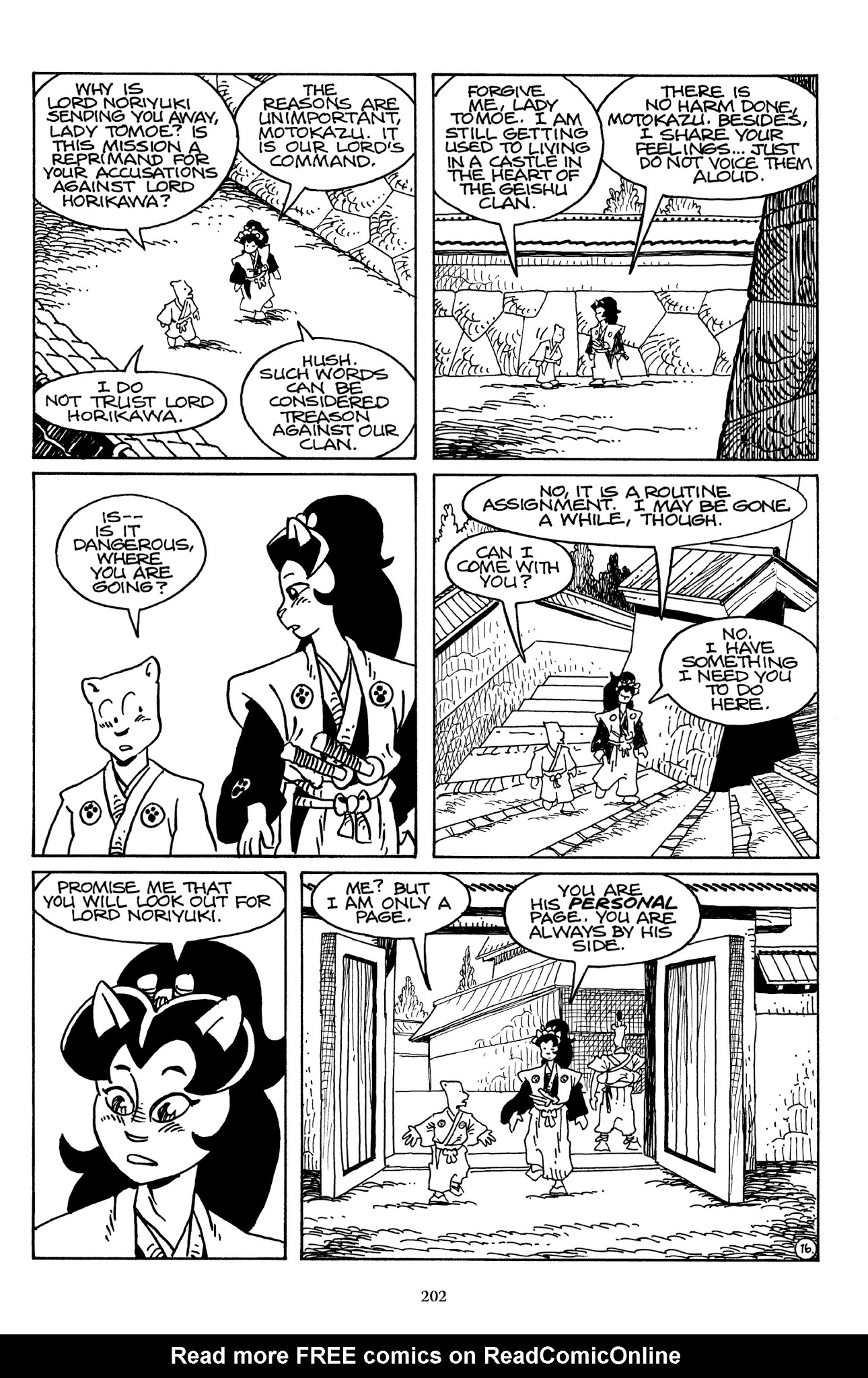 Read online The Usagi Yojimbo Saga comic -  Issue # TPB 5 - 199
