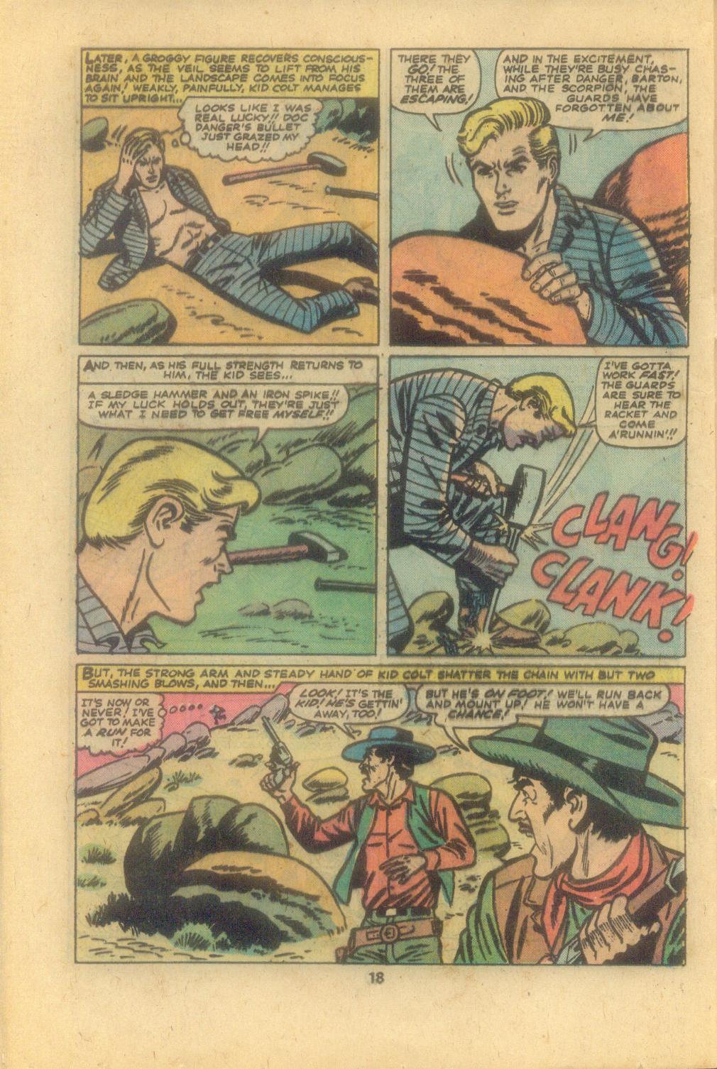 Read online Kid Colt Outlaw comic -  Issue #191 - 20