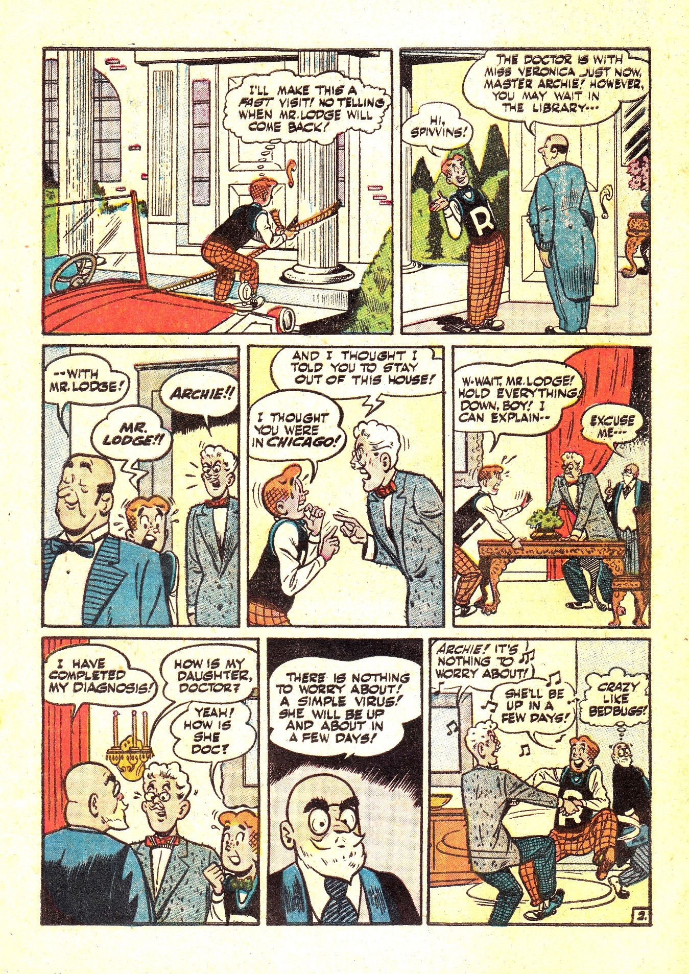 Read online Pep Comics comic -  Issue #110 - 4