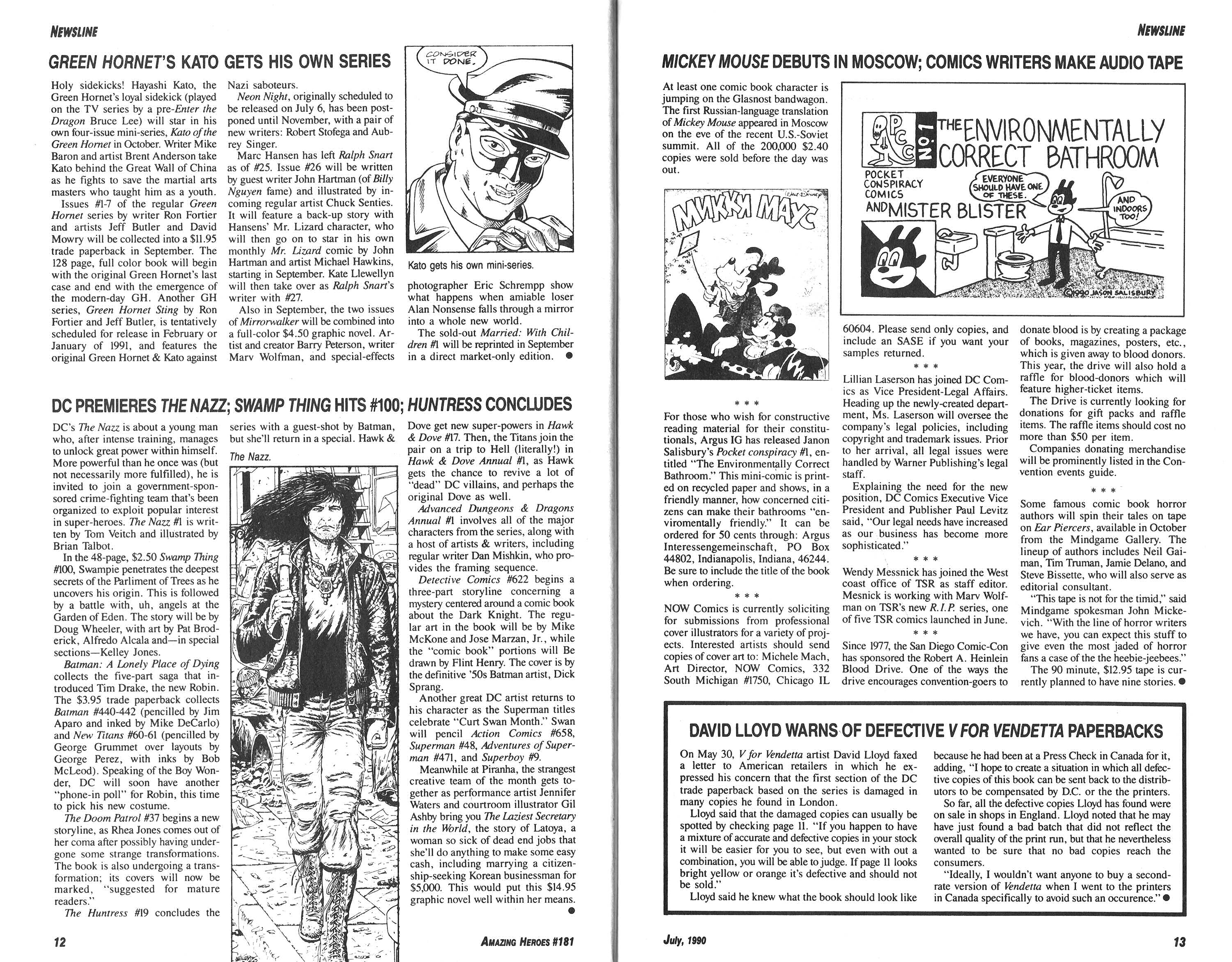 Read online Amazing Heroes comic -  Issue #181 - 7
