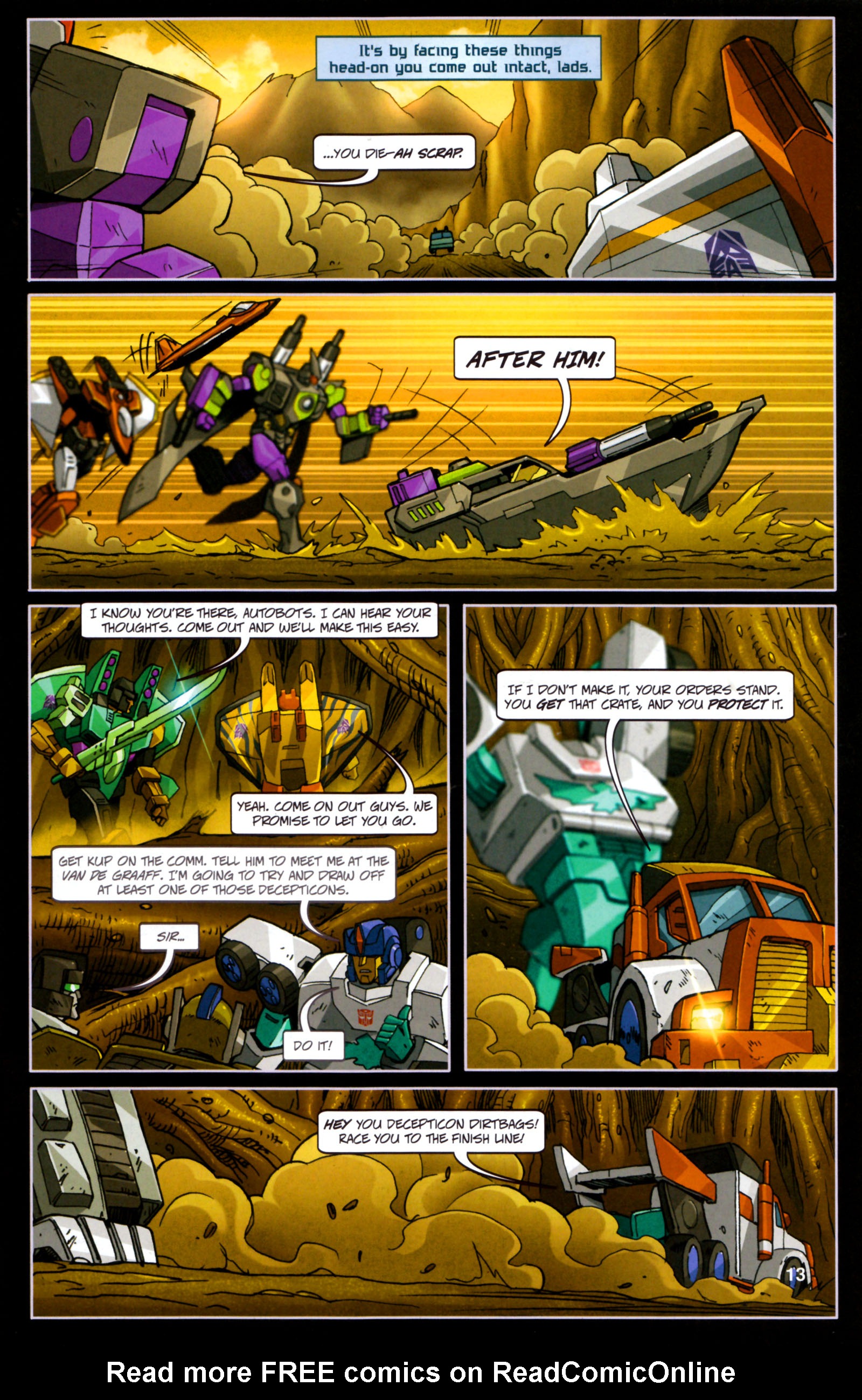 Read online Transformers: Timelines comic -  Issue #4 - 15