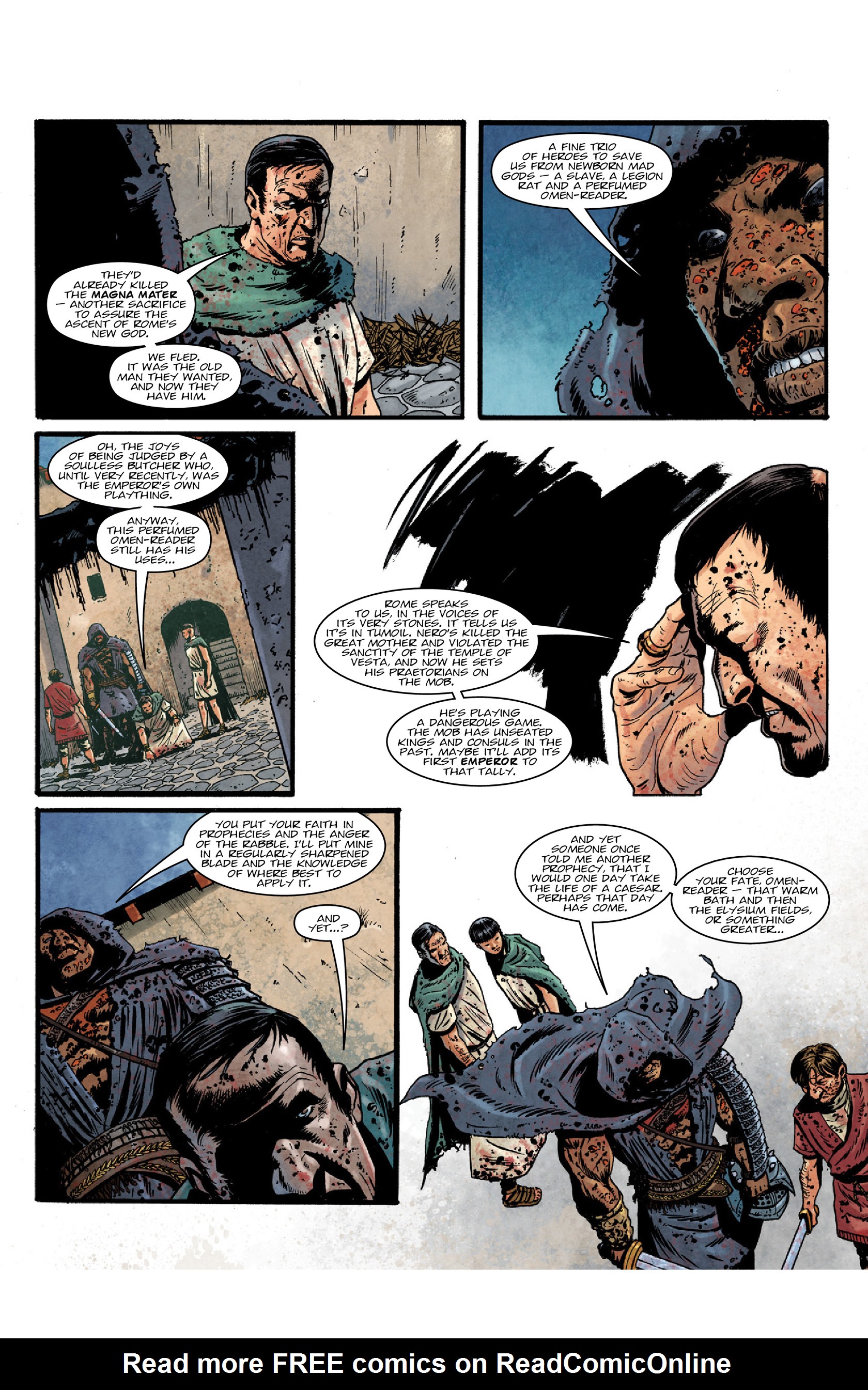 Read online Aquila comic -  Issue #5 - 11