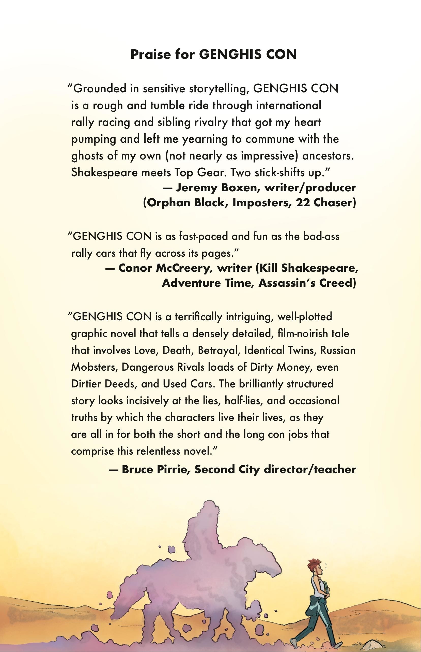 Read online Genghis Con comic -  Issue # TPB - 2