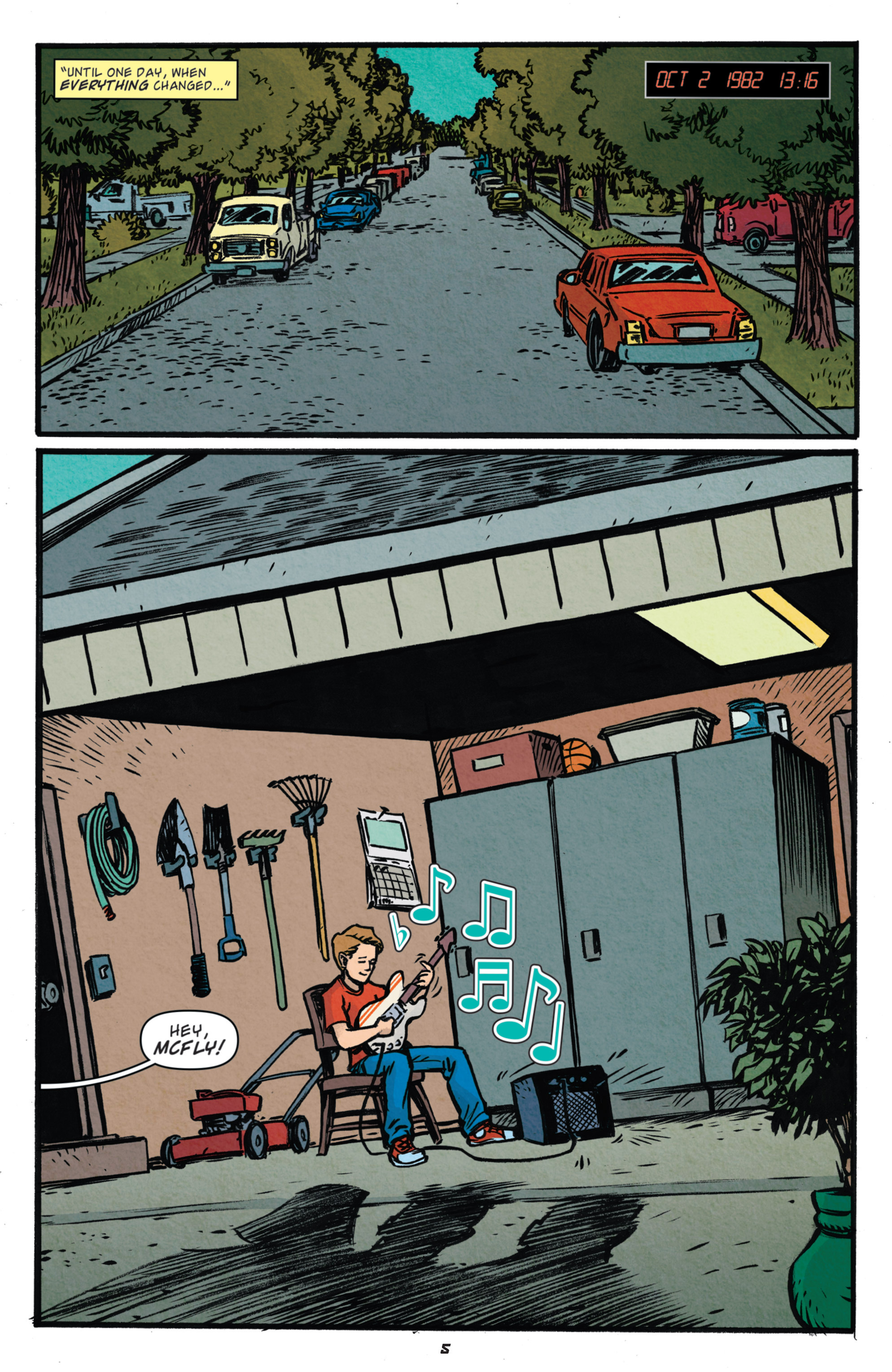 Read online Back to the Future (2015) comic -  Issue #1 - 7