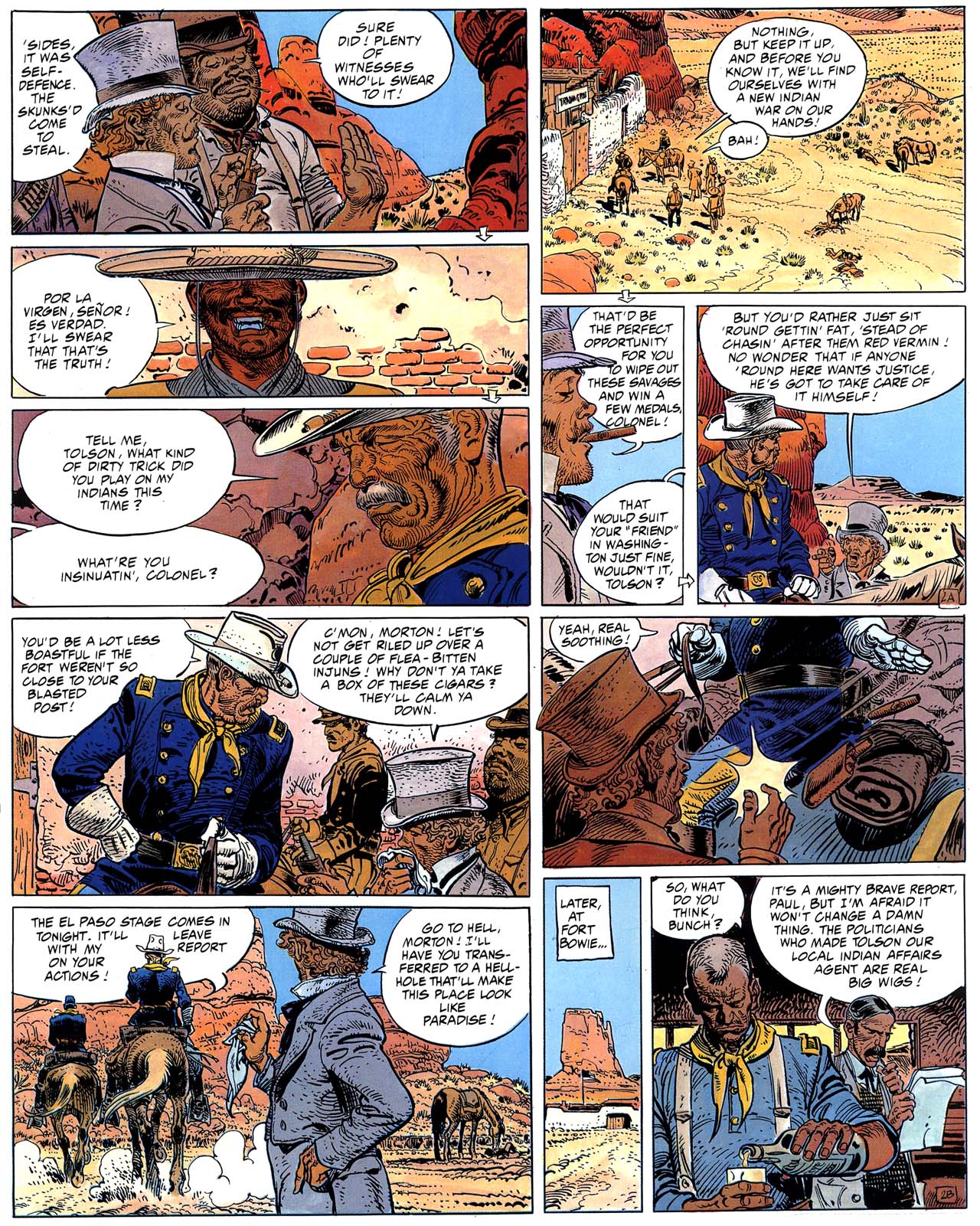 Read online Epic Graphic Novel: Blueberry comic -  Issue #3 - 53