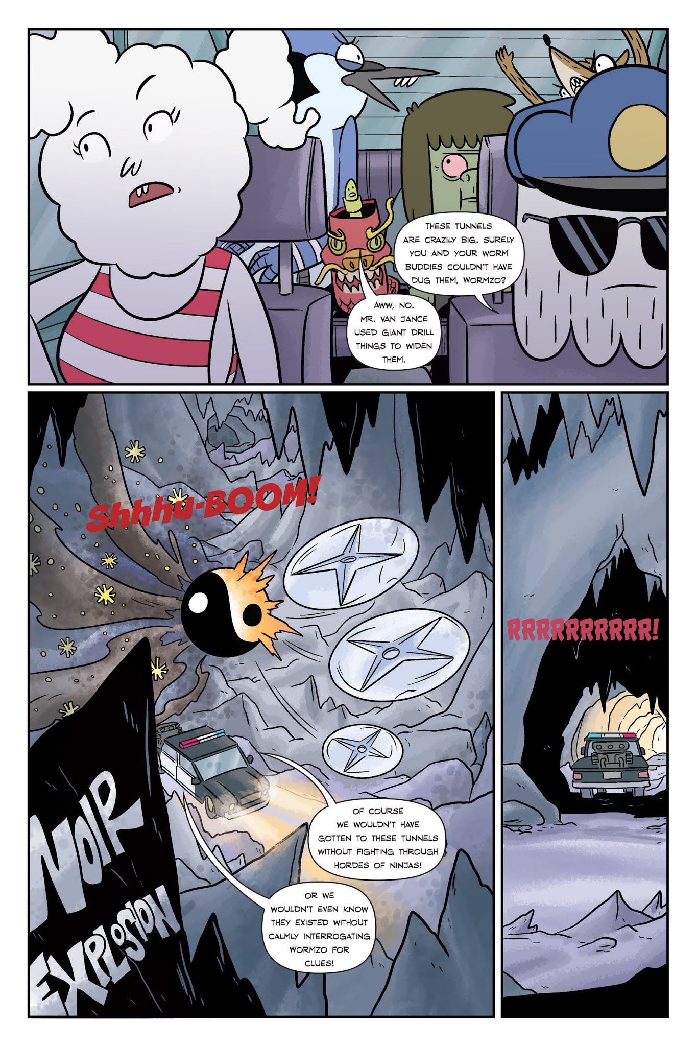 Read online Regular Show: Noir Means Noir, Buddy comic -  Issue # TPB (Part 2) - 14
