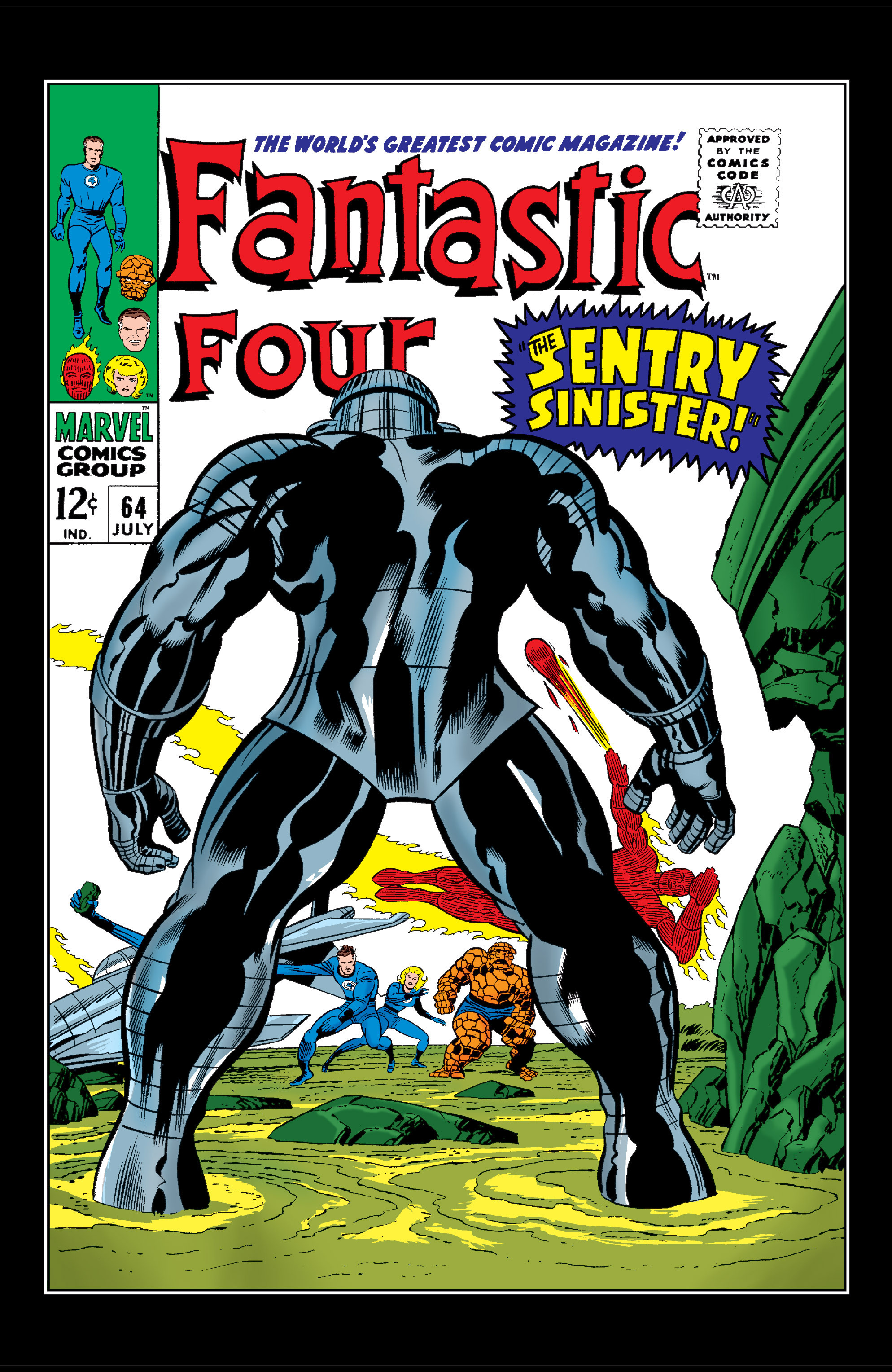 Read online Marvel Masterworks: The Fantastic Four comic -  Issue # TPB 7 (Part 1) - 68