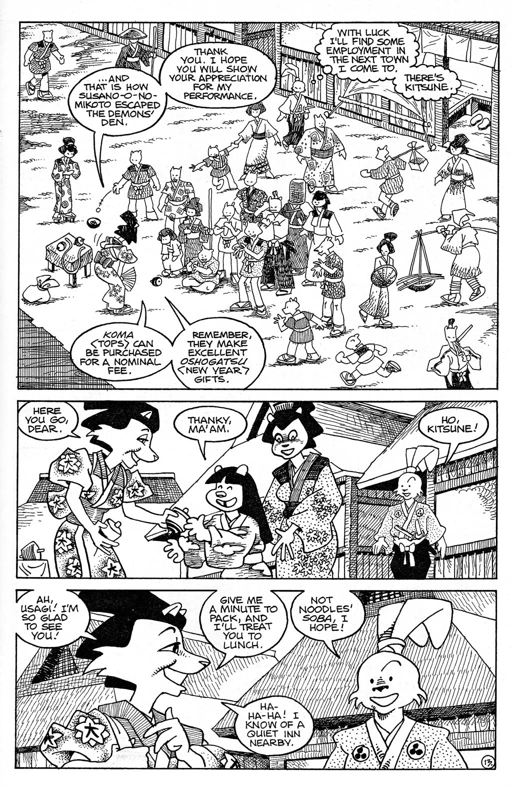 Read online Usagi Yojimbo (1996) comic -  Issue #1 - 19