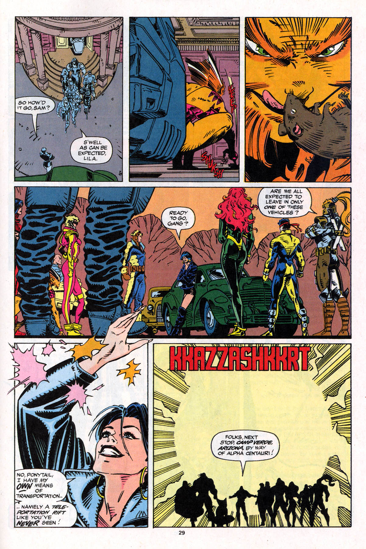 Read online X-Force (1991) comic -  Issue #19 - 31