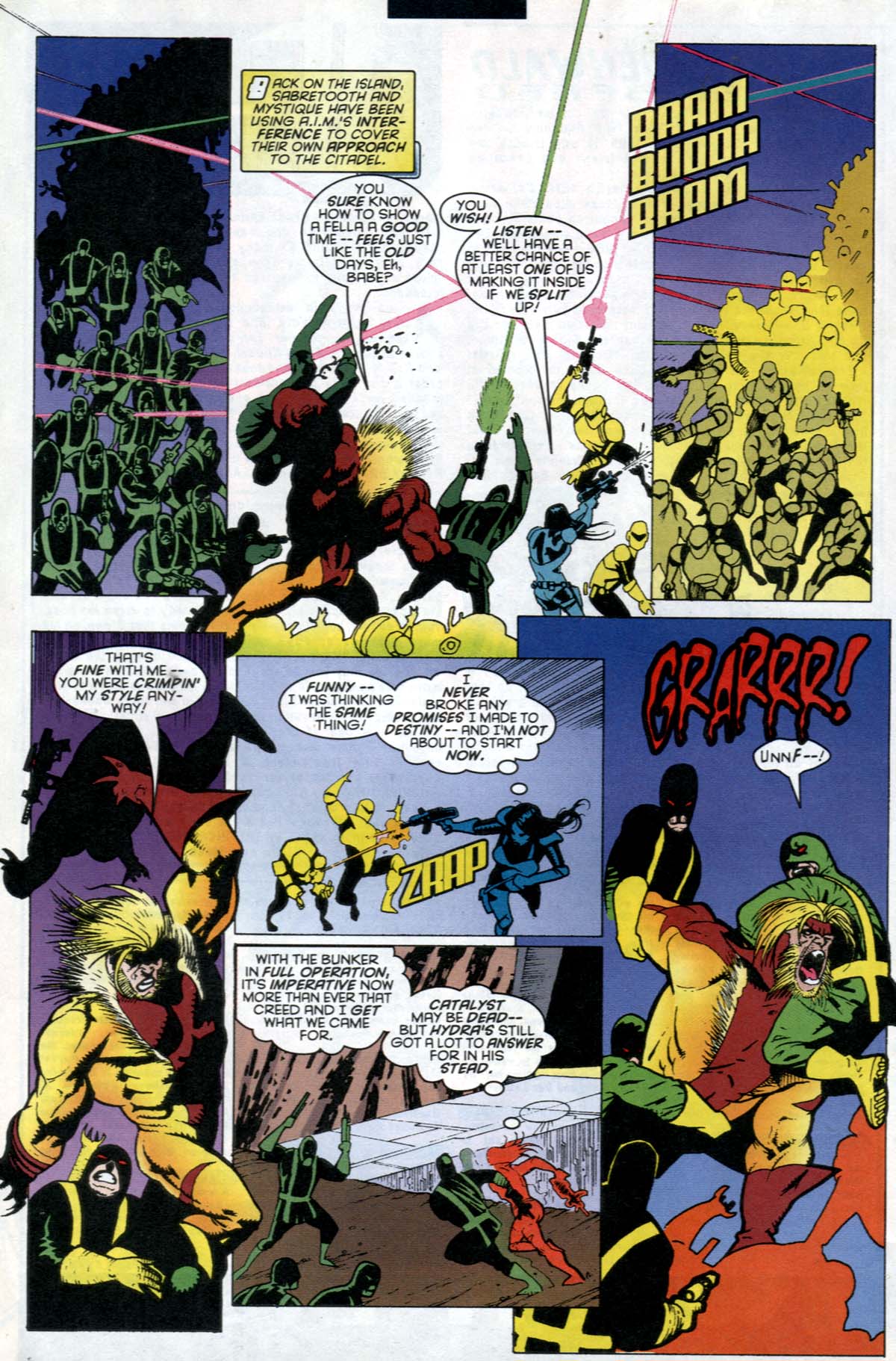 Read online Sabretooth and Mystique comic -  Issue #2 - 21