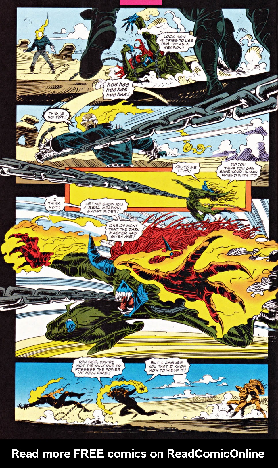 Read online Ghost Rider/Blaze: Spirits of Vengeance comic -  Issue #8 - 8
